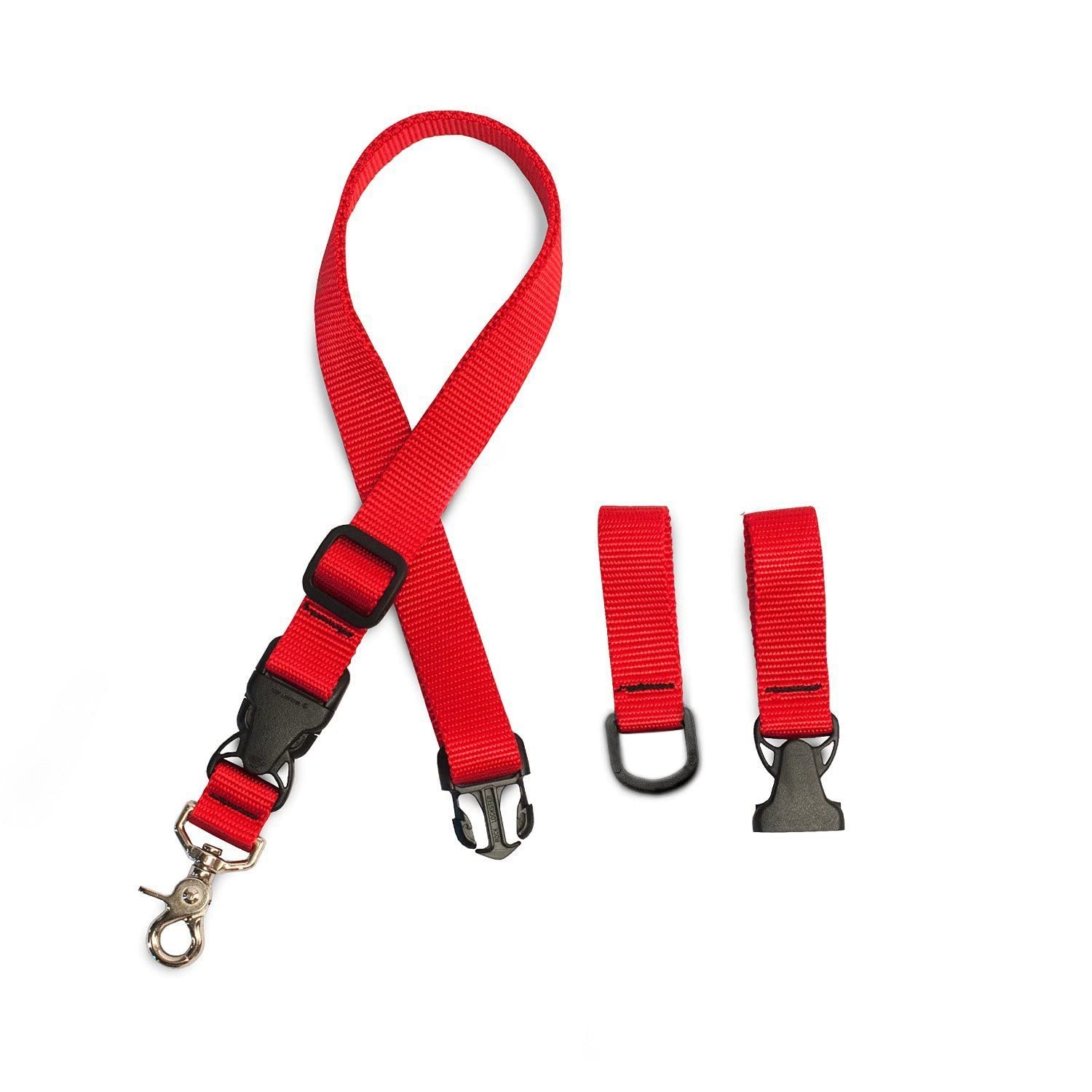 The Buddy System Accessories For Our Dog Leashes Made In Usa (Extra Buddy, Regular Dog Red)