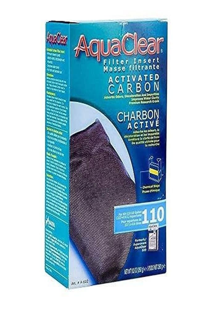 Aqua Clear Aquaclear Activated Carbon Filter Inserts – Replacement Chemical Filter Media For 110 Gallon Tank