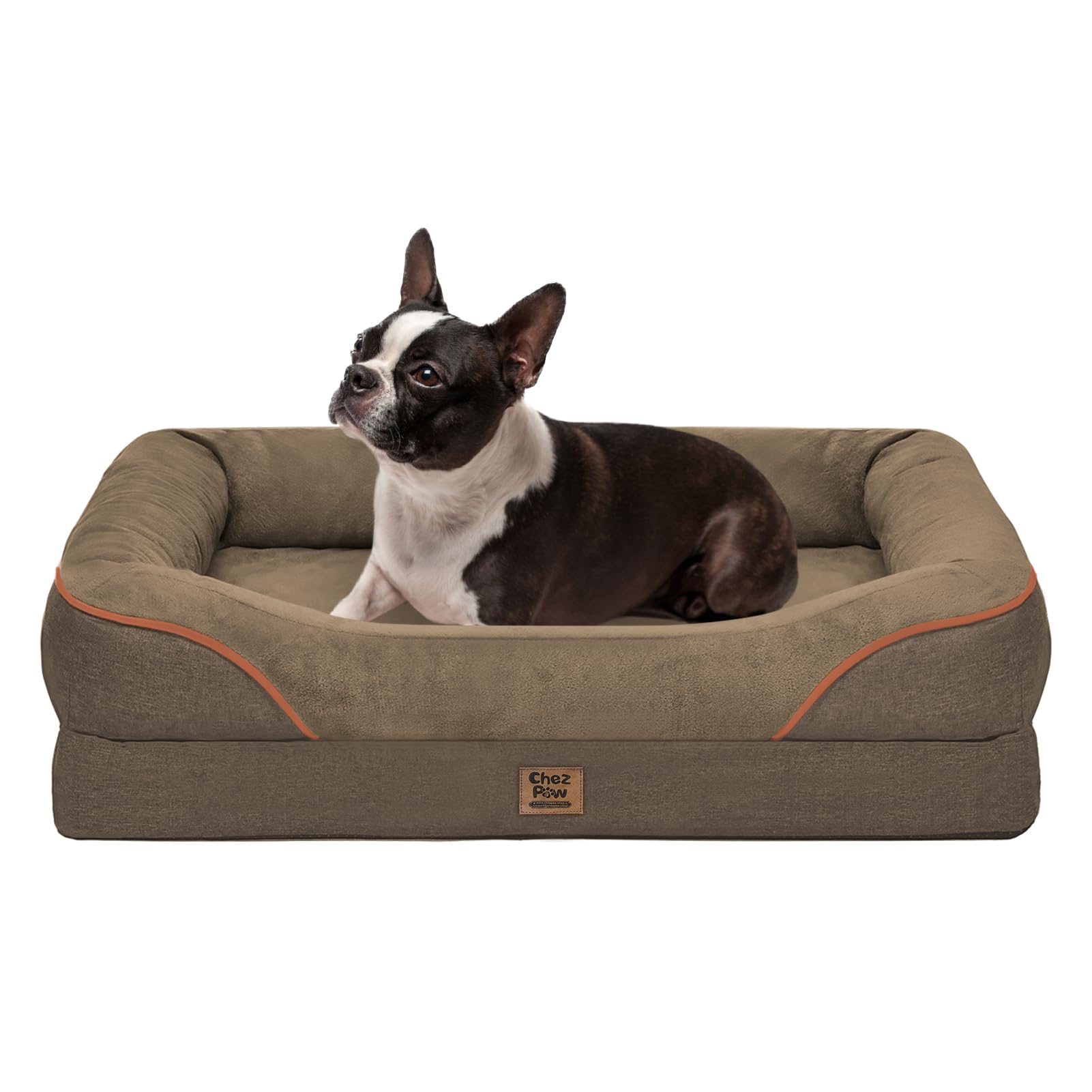 Washable Orthopedic Large Dog Bed - Big Dog Beds With Removable Waterproof Cover And Non-Slip Bottom Xl Large Pet Beds With Bols