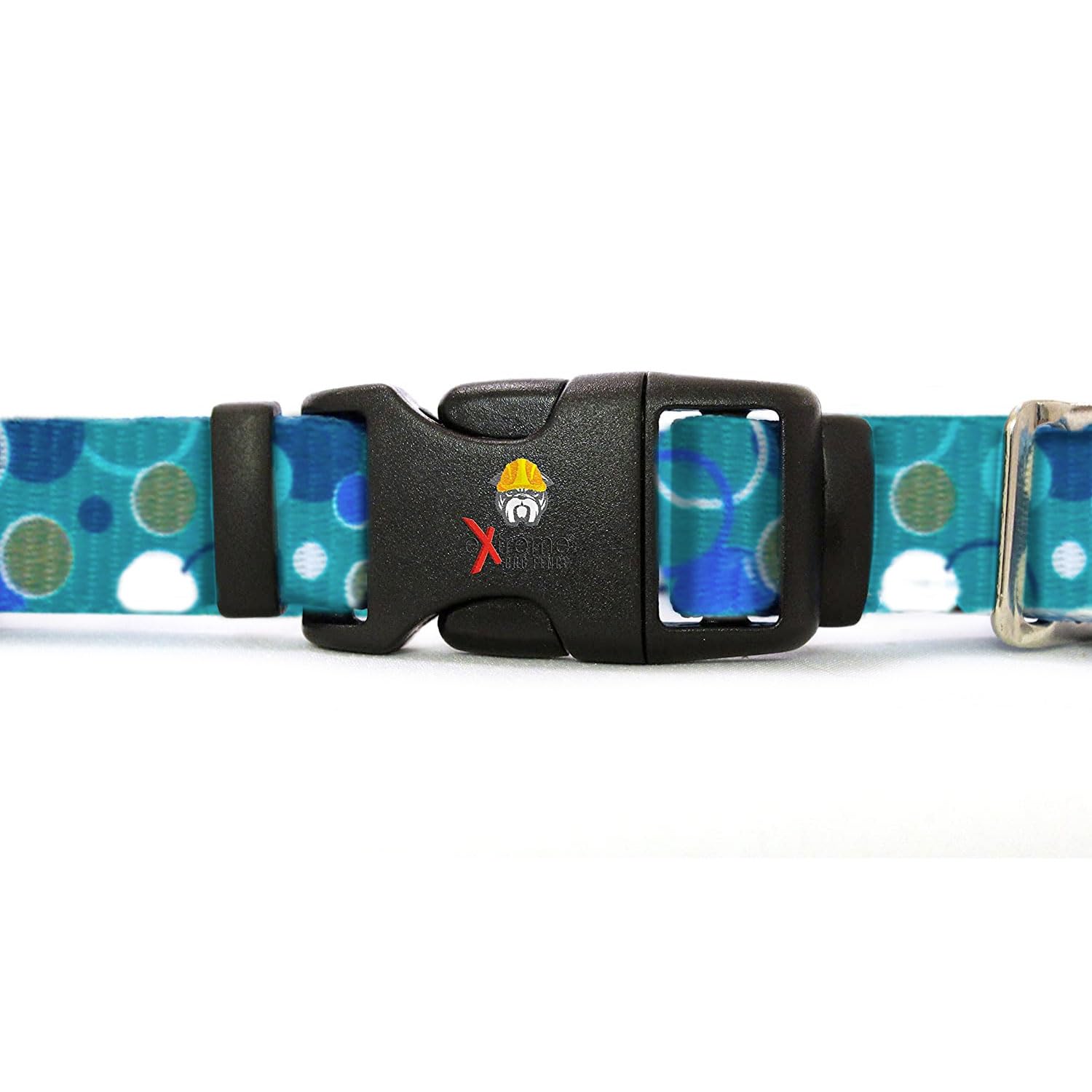Heavy Duty Replacement Strap For Electric Dog Fences And Bark Collars With The Rugged Lock-Easy Release Clip - Blue Bubbles | Me