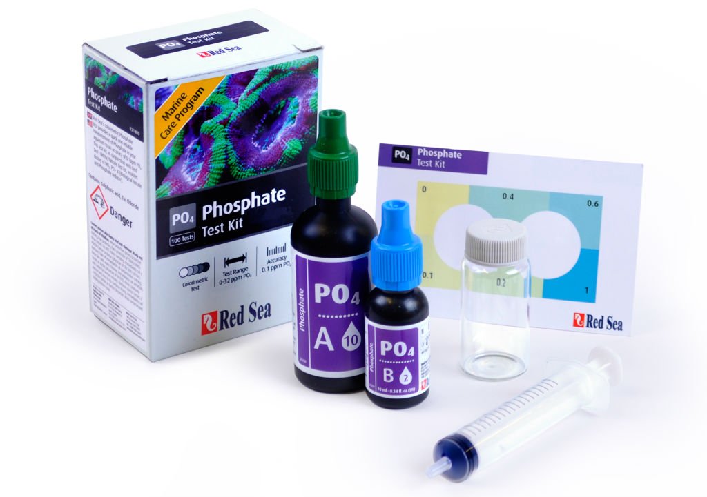 Red Sea Mcp Phosphate (Po4) Test Kit - Saltwater Aquariums, Packing May Vary