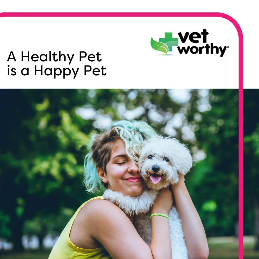 Vet Worthy Stop Stool Ingestion -Coprophagia - Dogs Supplement to Prevent Stool Eating - Dog Supplement with Yucca Schidigera, P