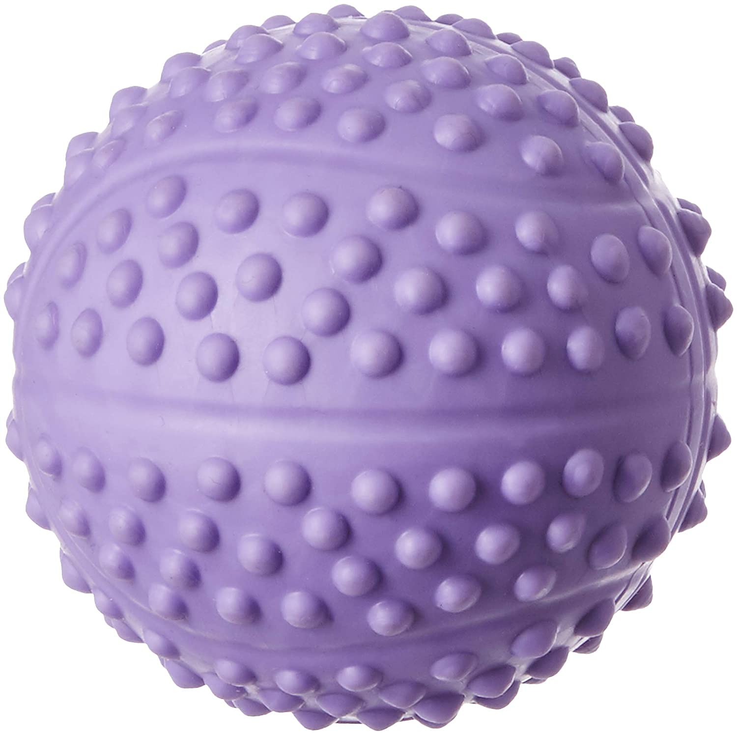 Dog Trust Natural Rubber Toy Ball for Dogs Suitbale for Large Breeds Pack of 1 Hard Spiked Ball