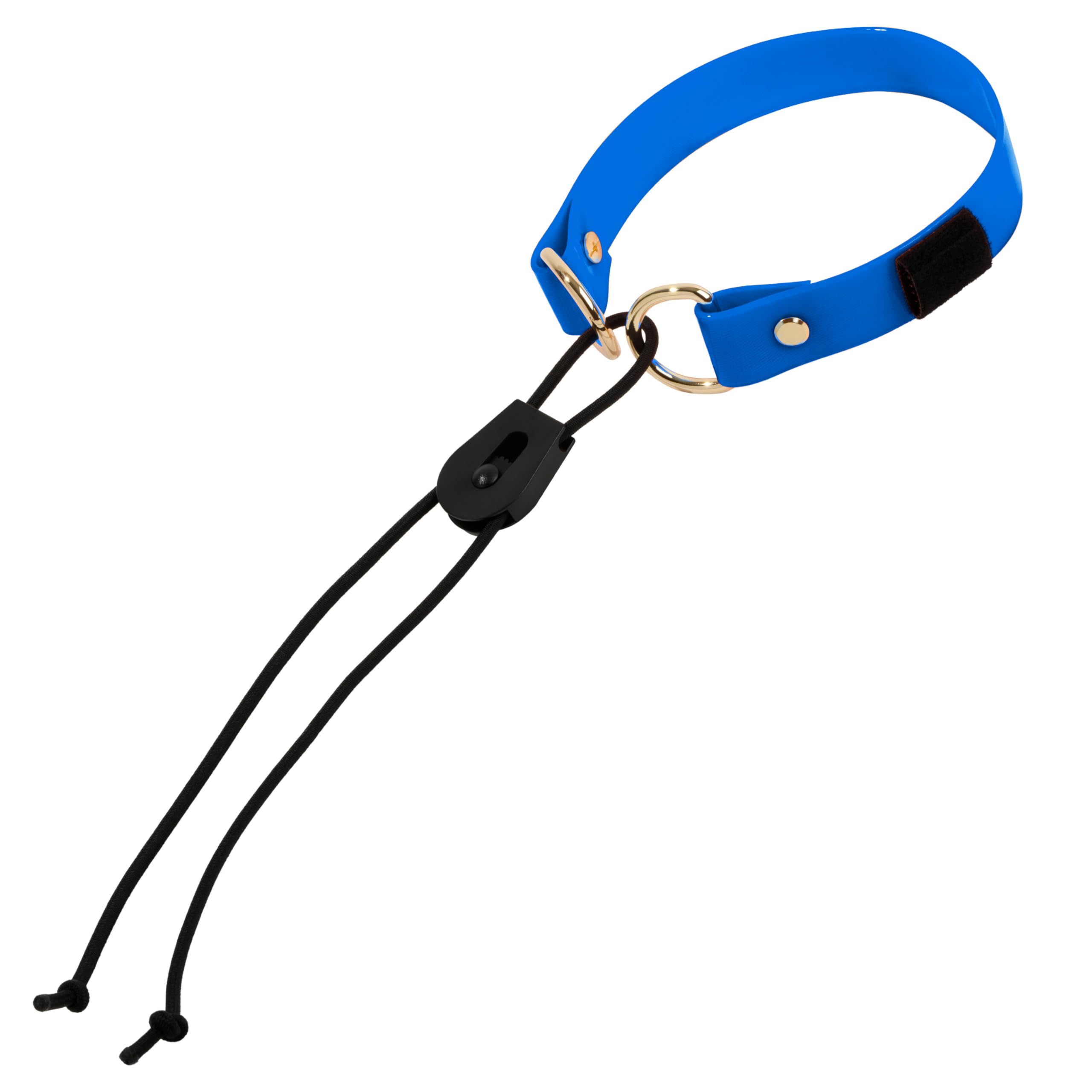 Gracie To The Rescue Ecollar Replacement Strap Bungee Style - Dog Shock Collar Strap - Sportdog Replacement (Blue, 3/4'' Width)