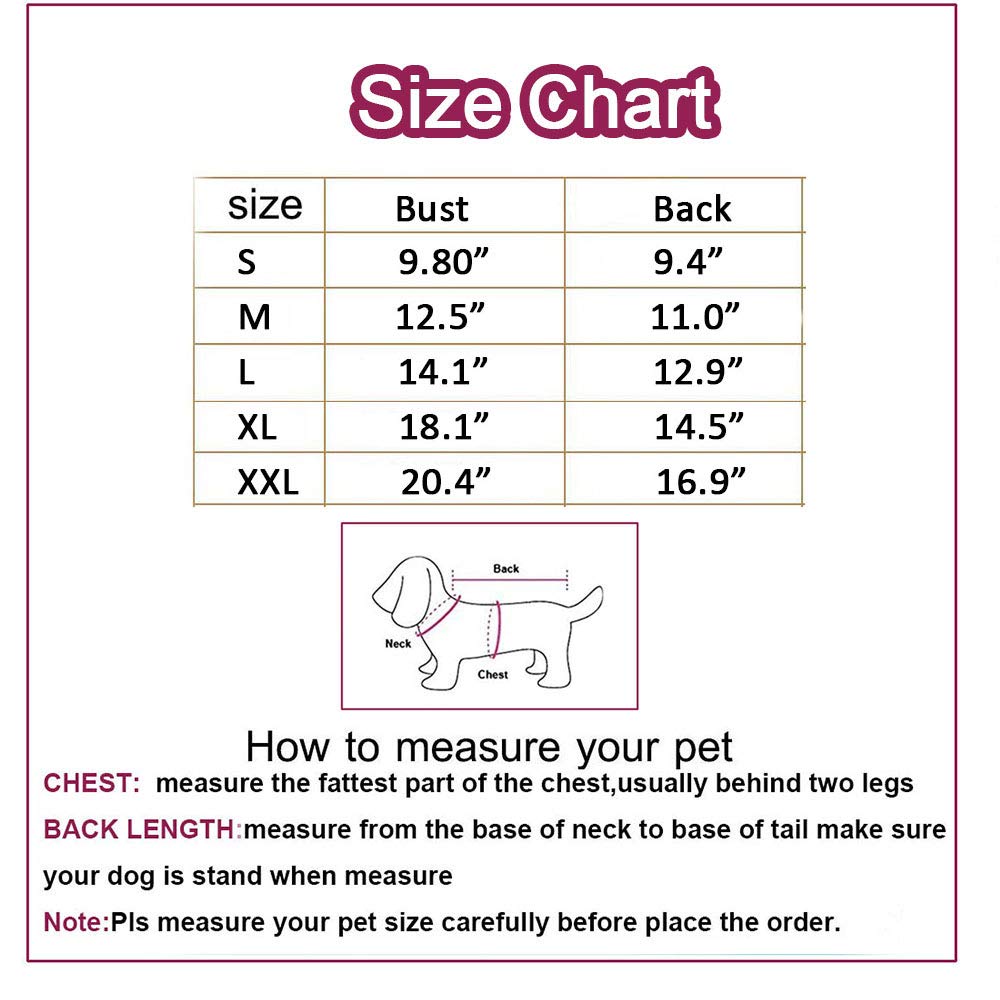 Muyaopet Dog Denim Jumpsuit Costumes Cat Pet Jean Overalls Clothes For Yorkie Bulldog (Xxl(Bust 20.4' Back 16.9'), Blue)