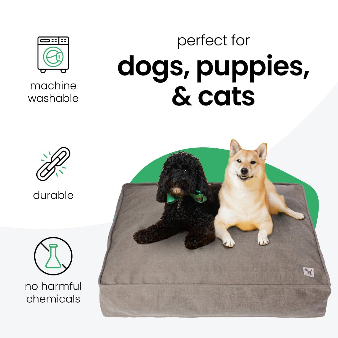 Molly Mutt Jupiter Dog Bed Duvet Cover, Gots-Certified 100% Cotton Canvas Cover For Dog, Puppy, Or Cat Bed, Durable, Washable, A