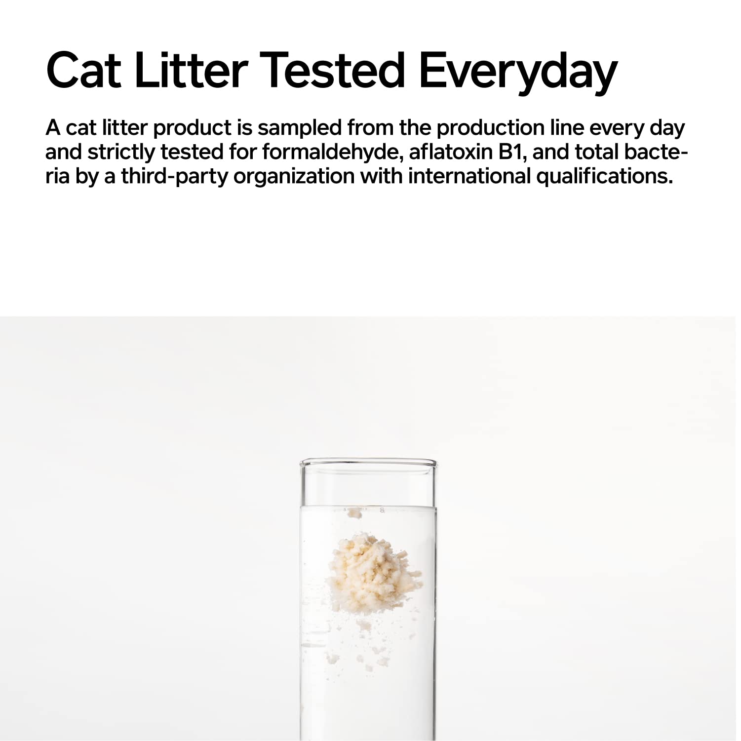 Pidan Tofu Cat Litter Clumping,Flushable,Ultra Absorbent And Fast Drying, 100% Natural Ingredients Litter,Solubility In Water,Really Dust-Free,Less Scattering (5.3Lb×1Bag)