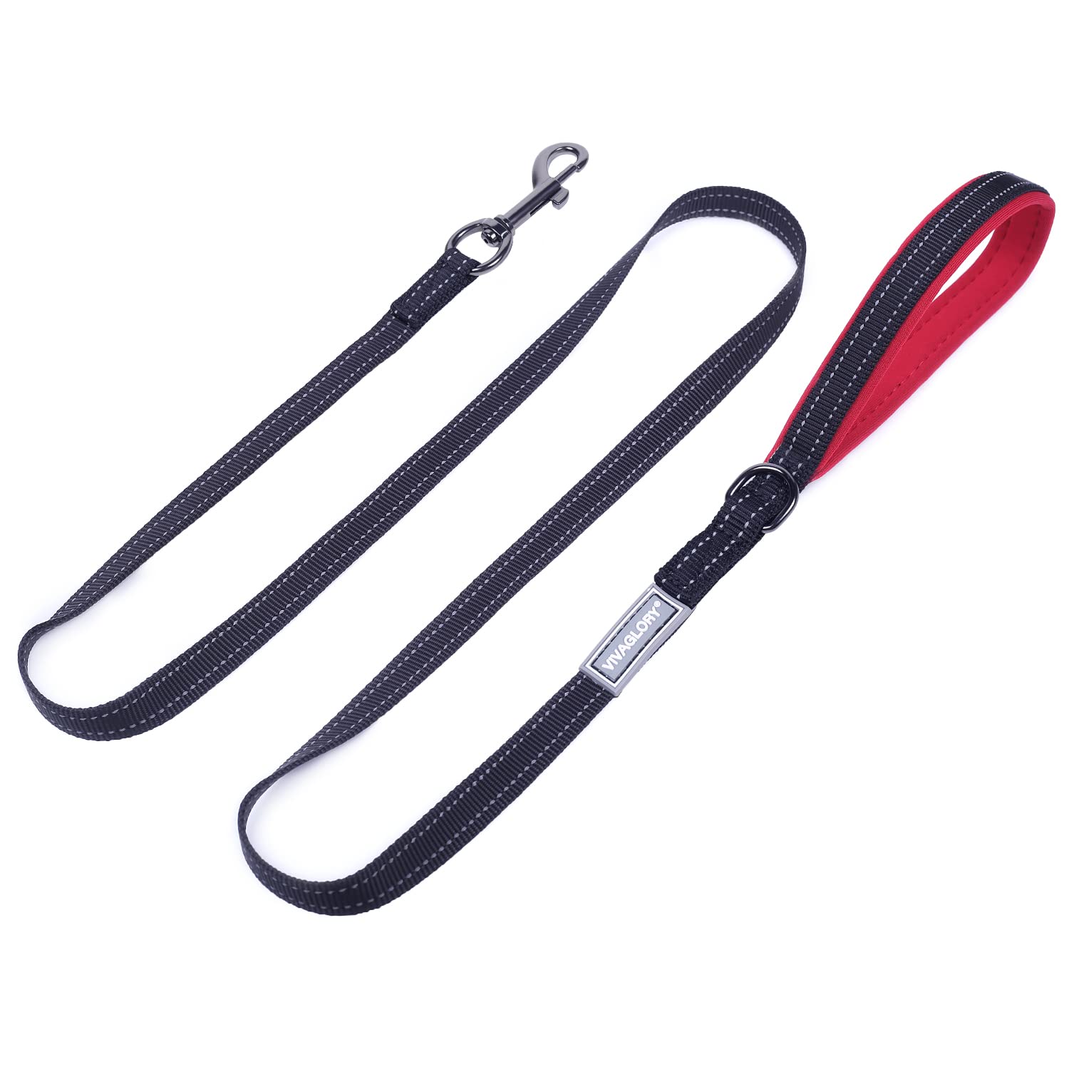 Vivaglory Dog Leash, Dog Training Leash With Comfortable Neoprene Padded Handle, Heavy Duty Walking Leash For Small & Medium Dog