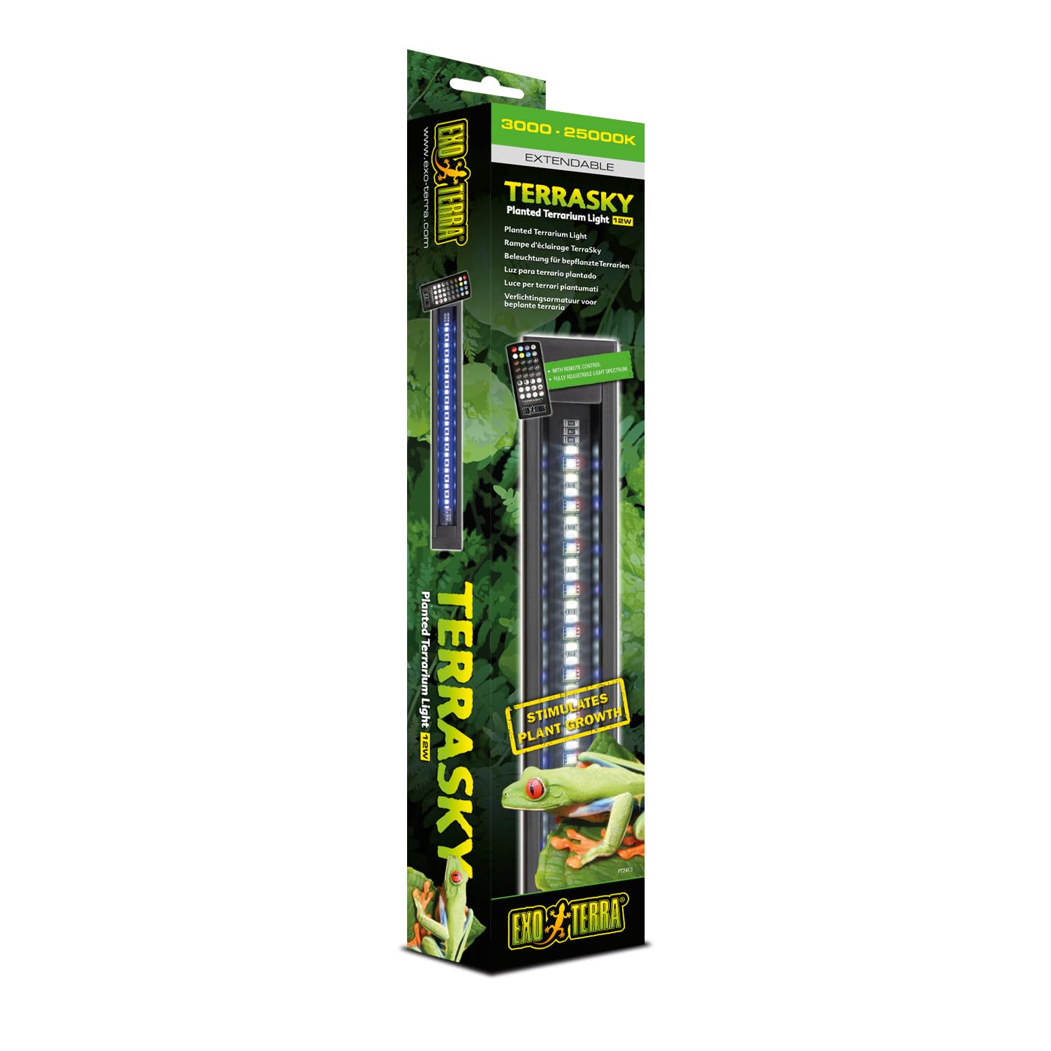 Exo Terra Terrasky Planted And Reptile Terrarium Led Lighting