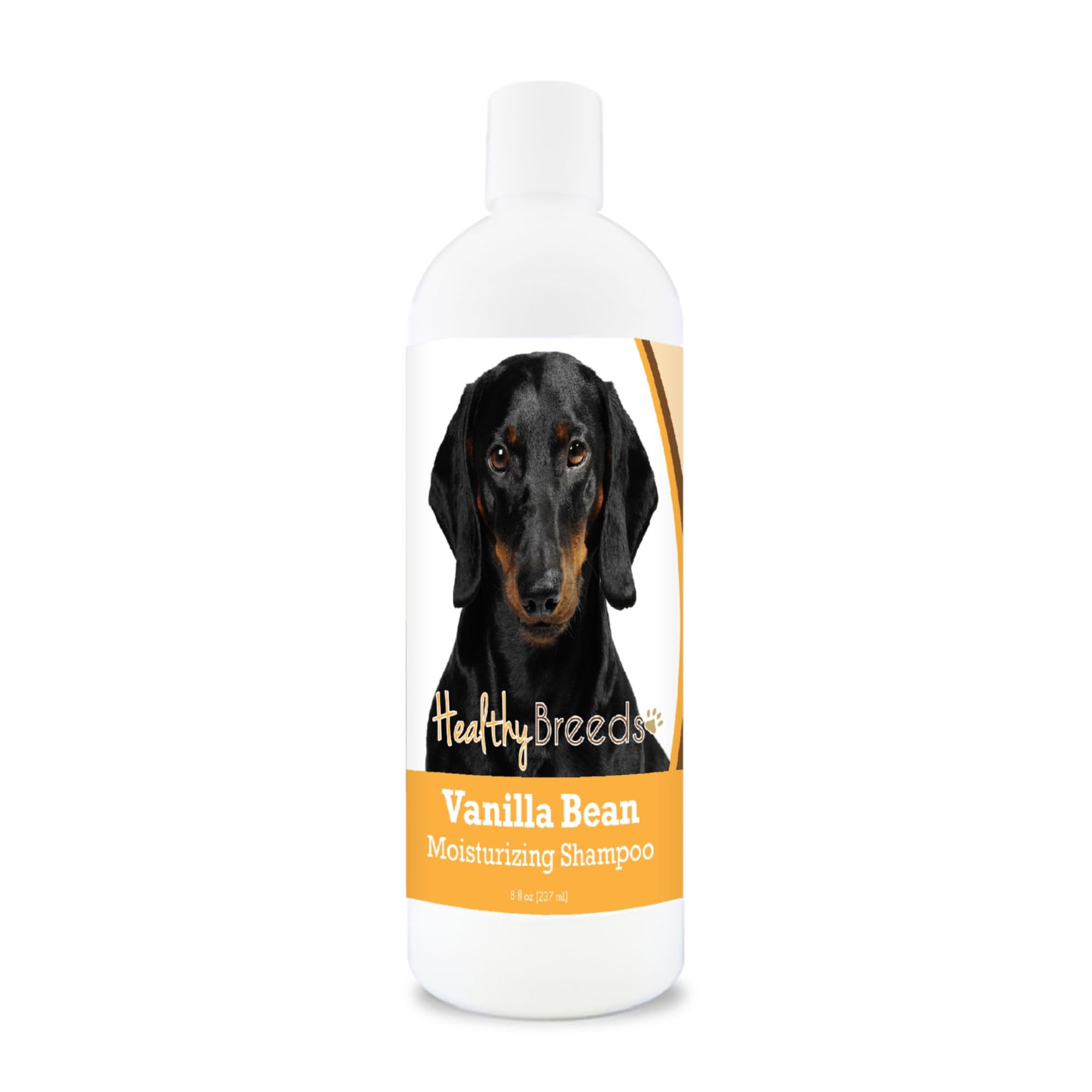 Healthy Breeds Dachshund Vanilla Bean Moisturizing Shampoo + Conditioner - With Vitamins A, D, E + Coconut Oil - 8 Oz