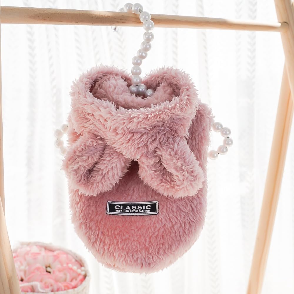 Cat Bunny Ears Costume Cute Dog Kitten Hoodies Sweater Rabbit Ears Puppy Pet Apparel (Large,Pink)