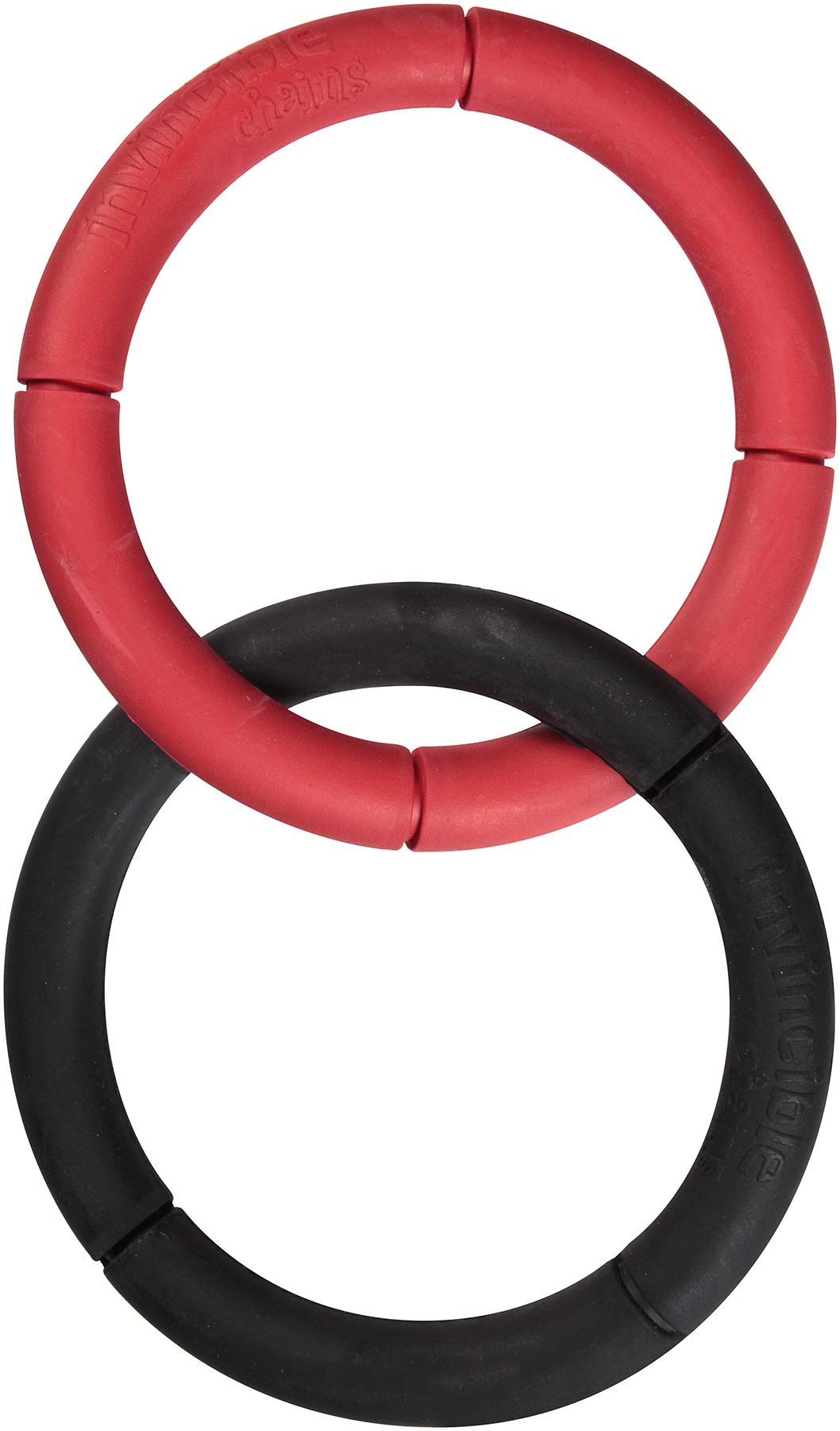 JW Pet Company Invincible Chains LD Double Dog Toy, Large (Colors Vary)