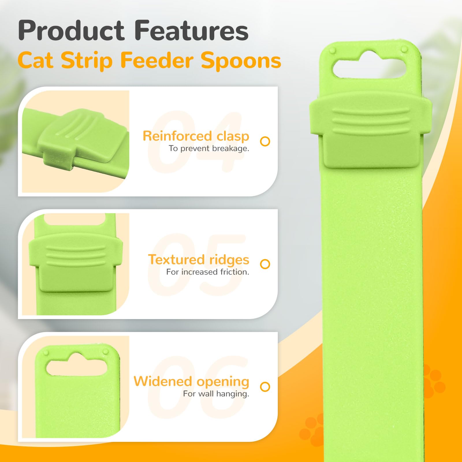 Baejmjk 4Pcs Cat Strip Feeder Sliding Pet Cat Treat Spoon Squeeze Lickable Treat Feeding Dispenser For Cats Liquid Snack And Wet