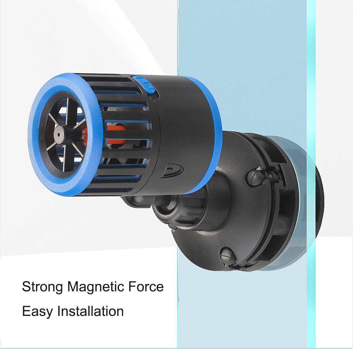 Carefree Fish Magnetic Aquarium Wave Maker 3W 800Gph Quiet and Strong Powerhead Submersible Water Circulation Pump 360 Adjustabl