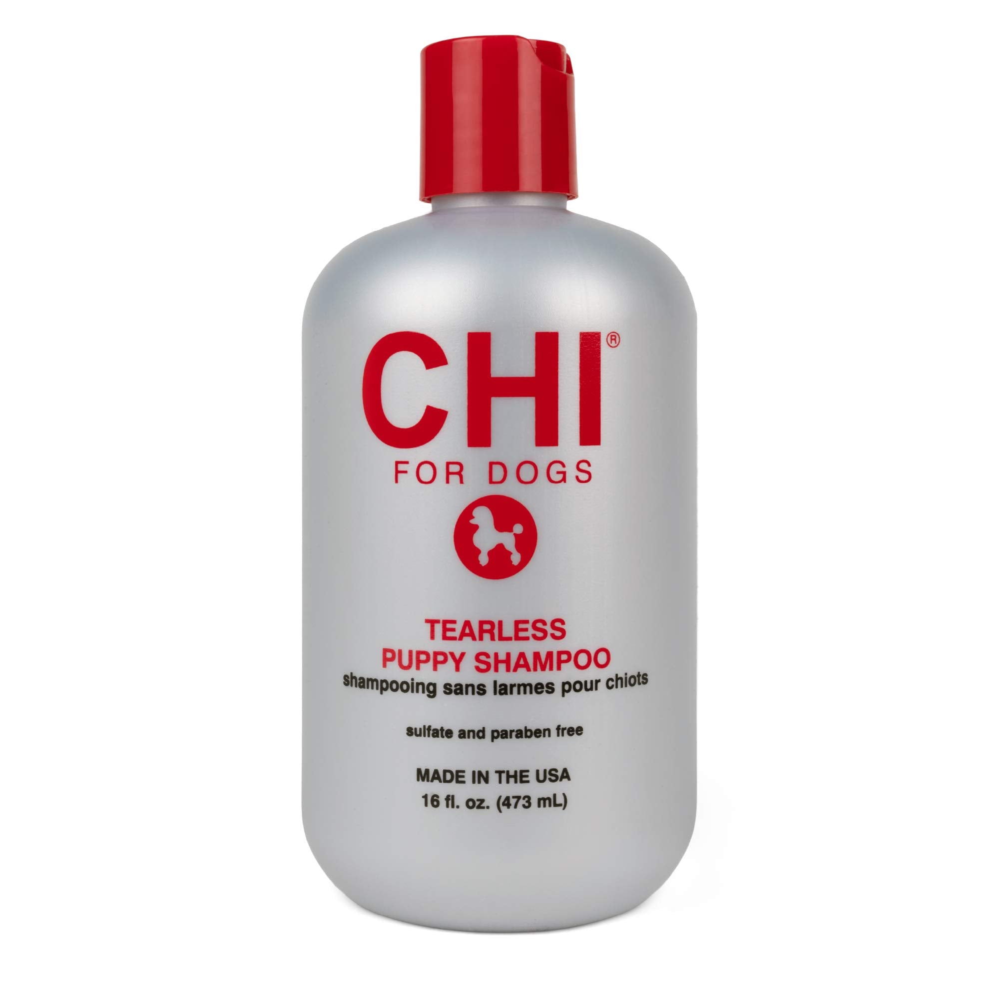 Chi Tearless Puppy Shampoo For Dogs, 16 Oz | Best Gentle Tearless Puppy Shampoo | Sulfate & Paraben Free, Ph Balanced For Dogs, Made In The Usa