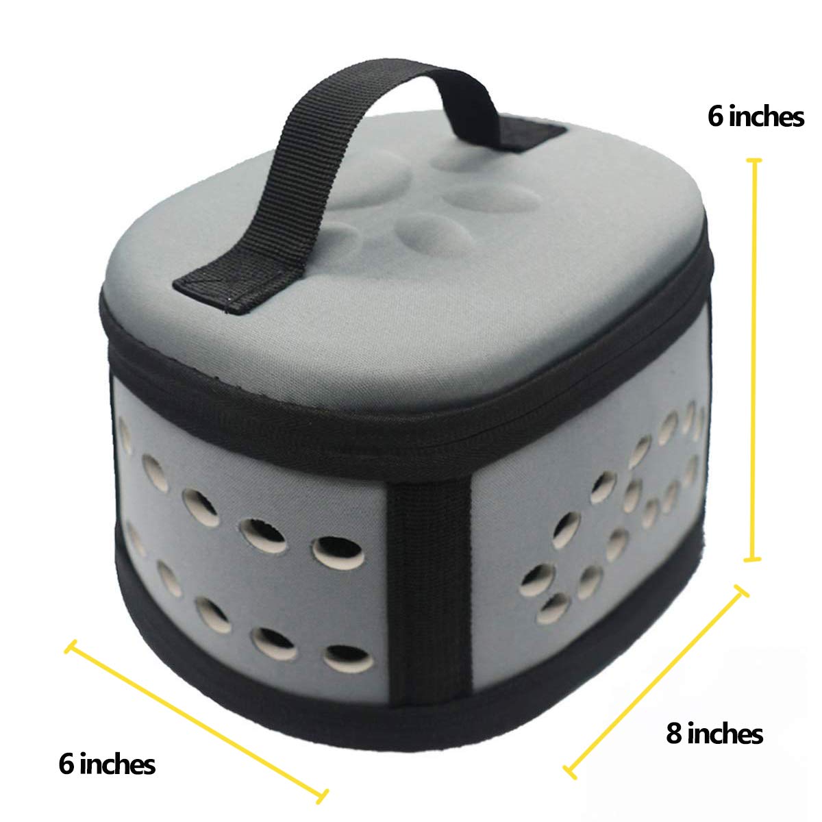 Kameiou Portable Small Animal Guinea Pig Carrier Cage With Mat Zipper Breathable Hole Window Hamsters Hedgehogs Guinea Pigs Smal