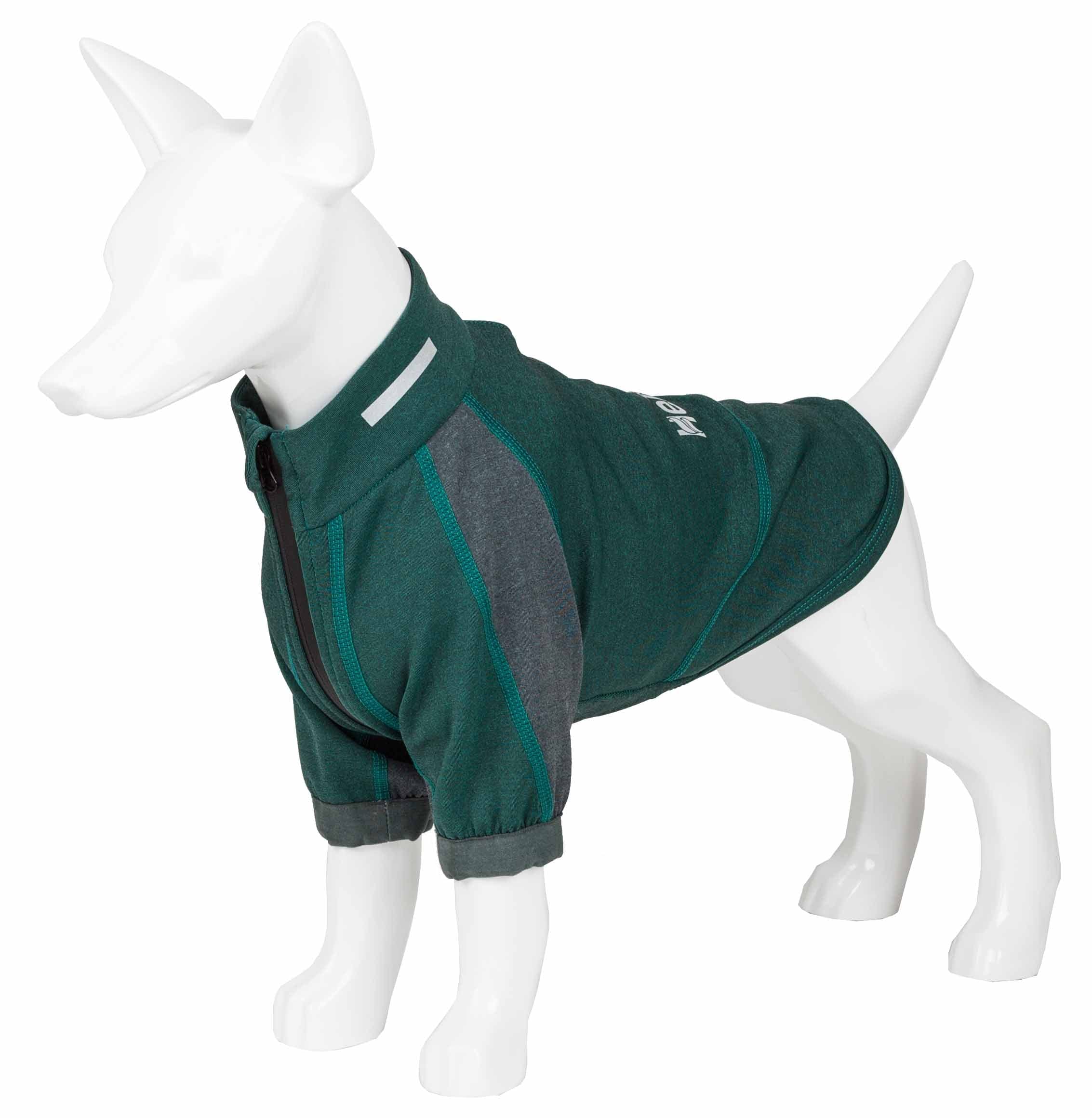 Dog Helios 'Eboneflow' Mediumweight 4-Way-Stretch Flexible And Breathable Performance Dog Yoga T-Shirt(D0102H7L3AA.)