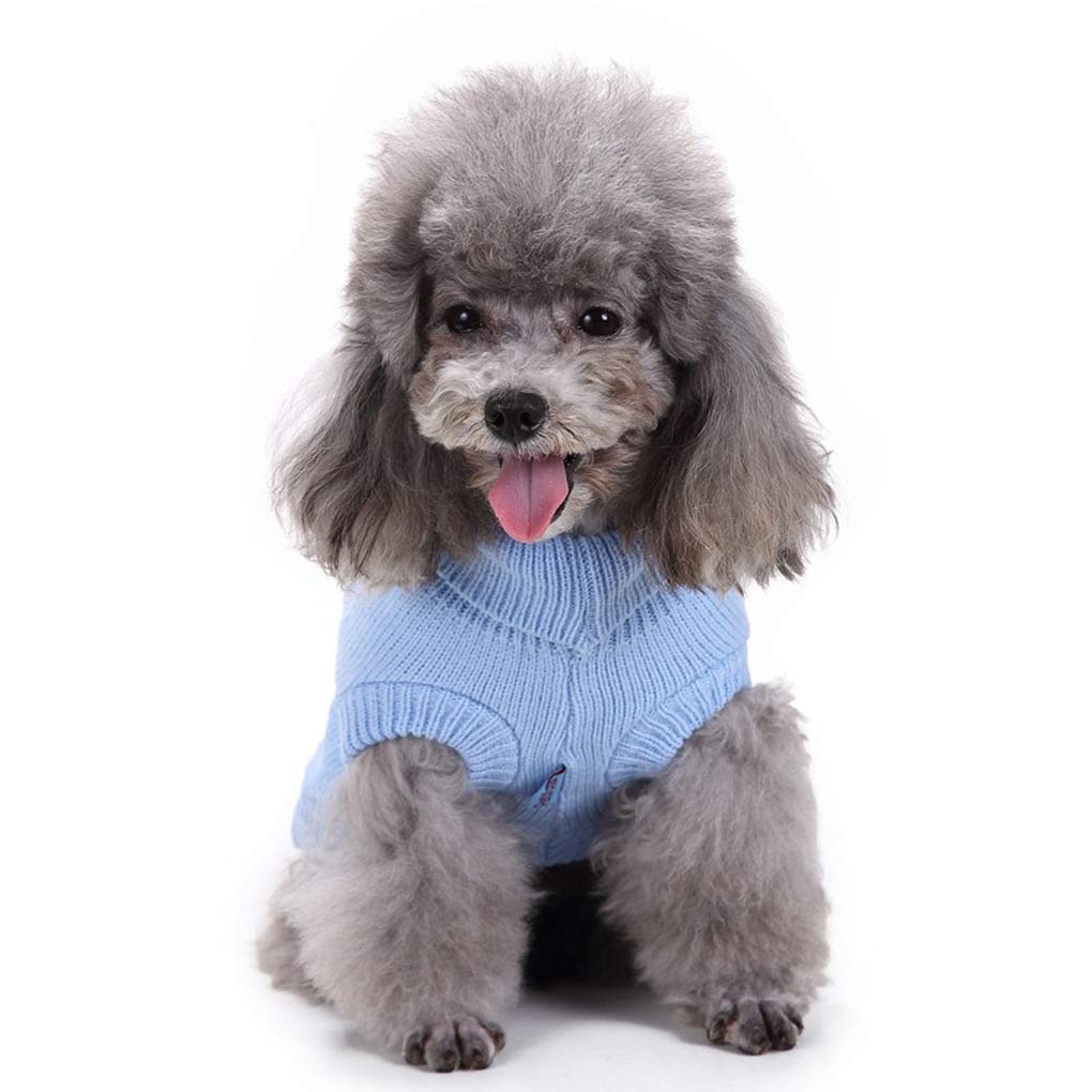 Dog Sweater For Small, Medium, Large Dogs - Warm Winter Turtleneck Pet Clothes For Cats And Puppies - Cute Classic Christmas Coa