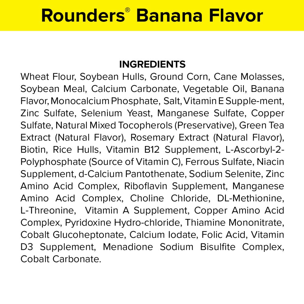Banana Rounders Horse Treat 30 oz (850 g)