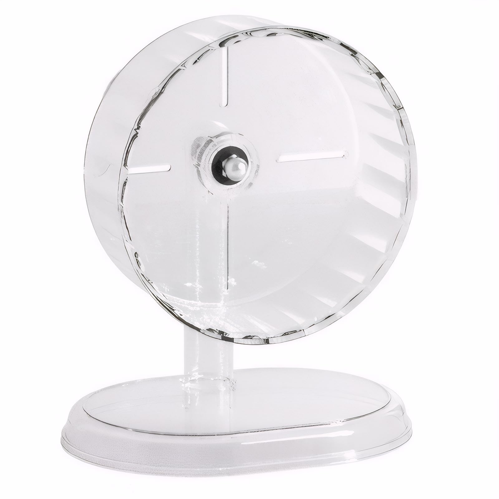 Fanlahmtasy Silent Hamster Wheel - 7 Inch Syrian Hamster Running Wheel, Anti-Skid & Height Adjustable, Easy to Clean (7.1inch)