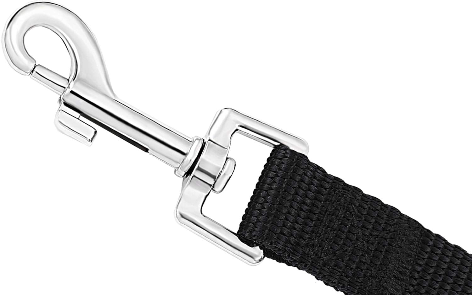 Amagood Dog/Puppy Obedience Recall Training Agility Lead-15 Ft 20 Ft 30 Ft 50 Ft Long Leash-For Dog Training,Tie Out,Play,Safety,Camping (20 Feet, Black)