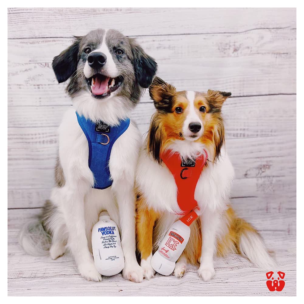 Pawty Dog Toys - Smirruff Plush Squeaker Dog Toy - Funny & Cute, For Small To Medium Dogs - Unique Dog Gift For Birthdays
