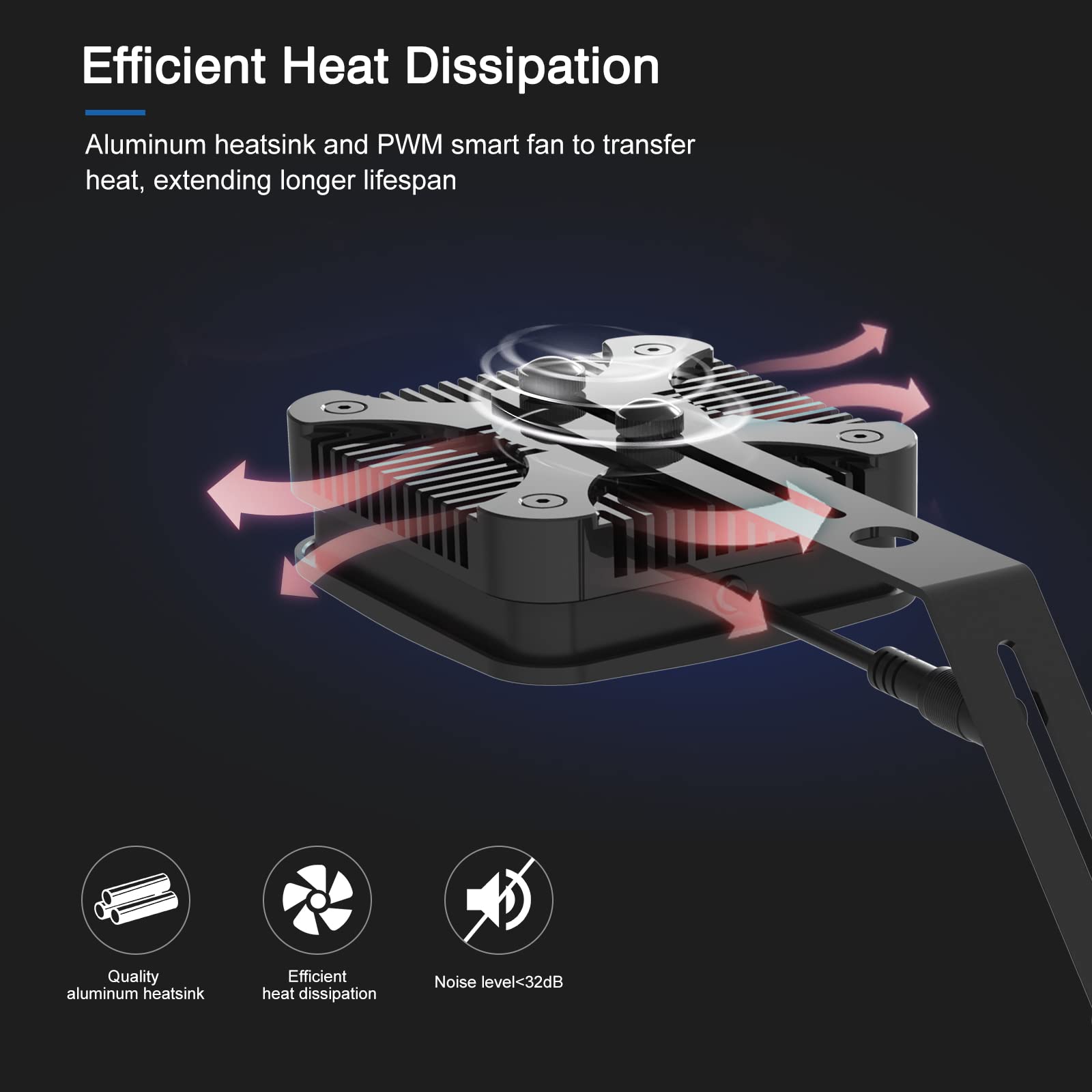 Lominie Led Aquarium Light, 30W Coral Reef Light Clip On Remote Dimmable Nano Fish Tank Light Pixie 30 For Saltwater Cube Tank With Bracket (P30 30W Saltwater)