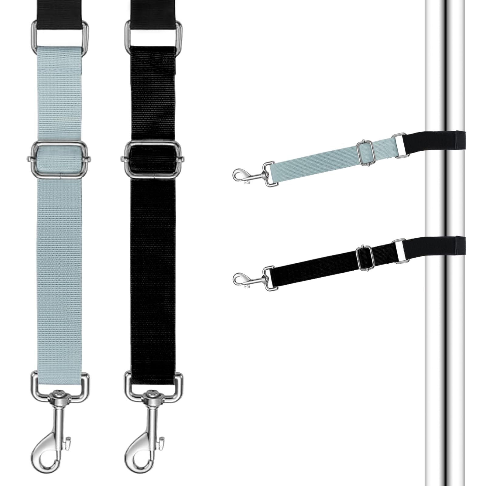 Cuteabc Pet Dog Grooming Arm Extender, 2 Pcs Stable Grooming Arm Accessories,Extension Strap Groomers Helper Grooming Loop,Water