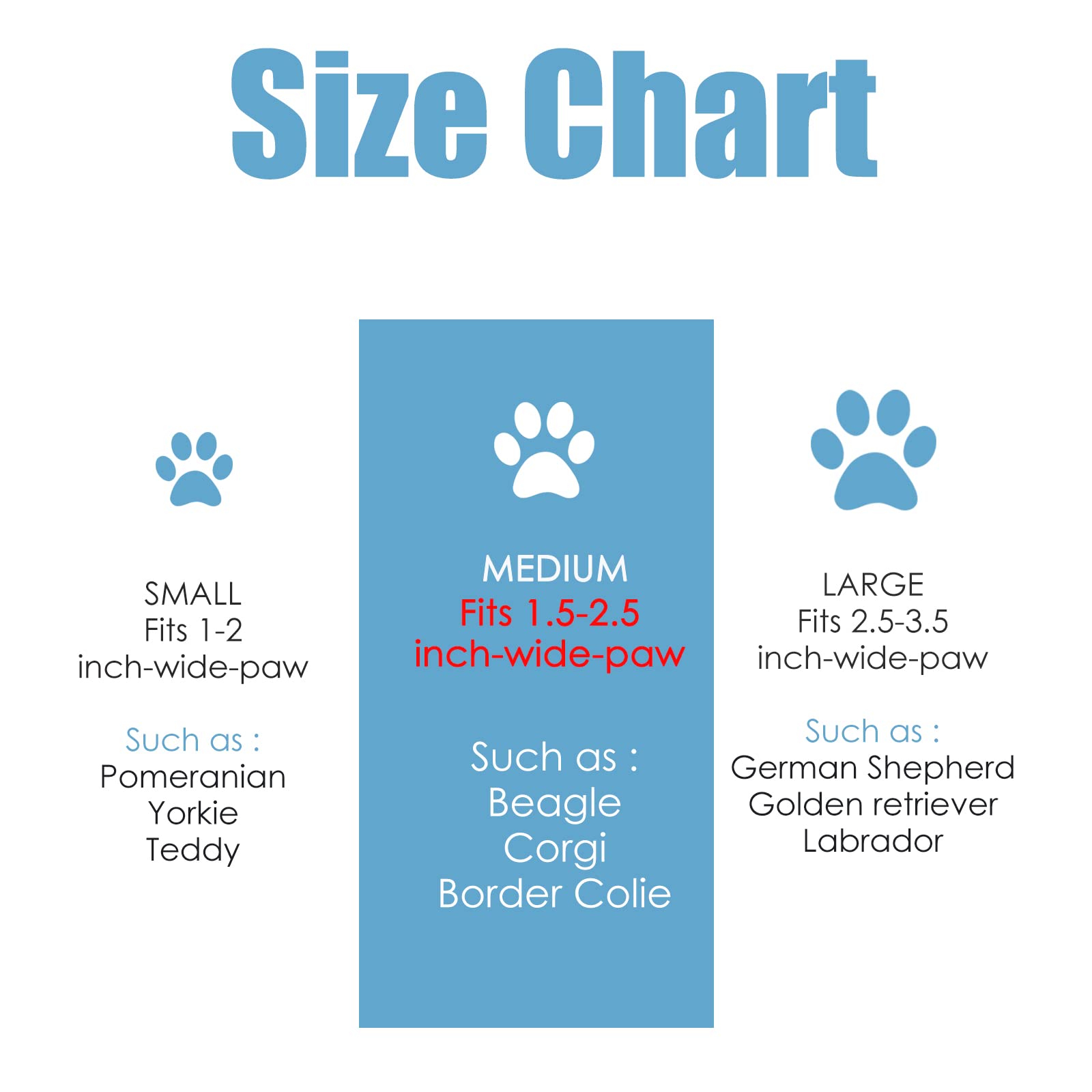 Dog Paw Cleaner For Medium Dogs (With 3 Absorbent Towels), Dog Paw Washer, Paw Buddy Muddy Paw Cleaner, Pet Foot Cleaner (Medium, Blue)