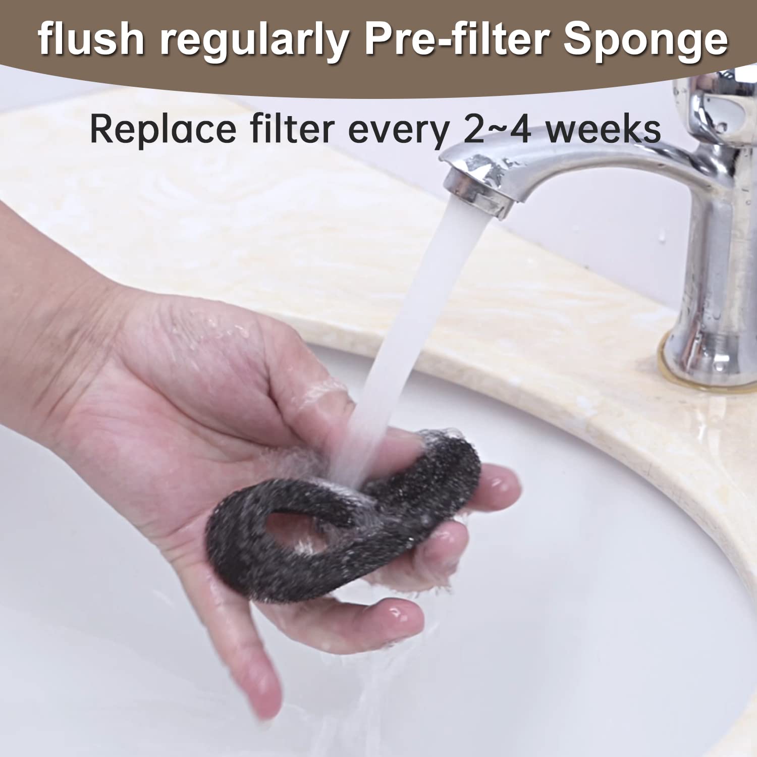 Cat Water Fountain Filter, Multiple Filtration Pet Water Fountain Replacement Filter,4 Or 8 Packs Of Cotton Activated Carbon Cat