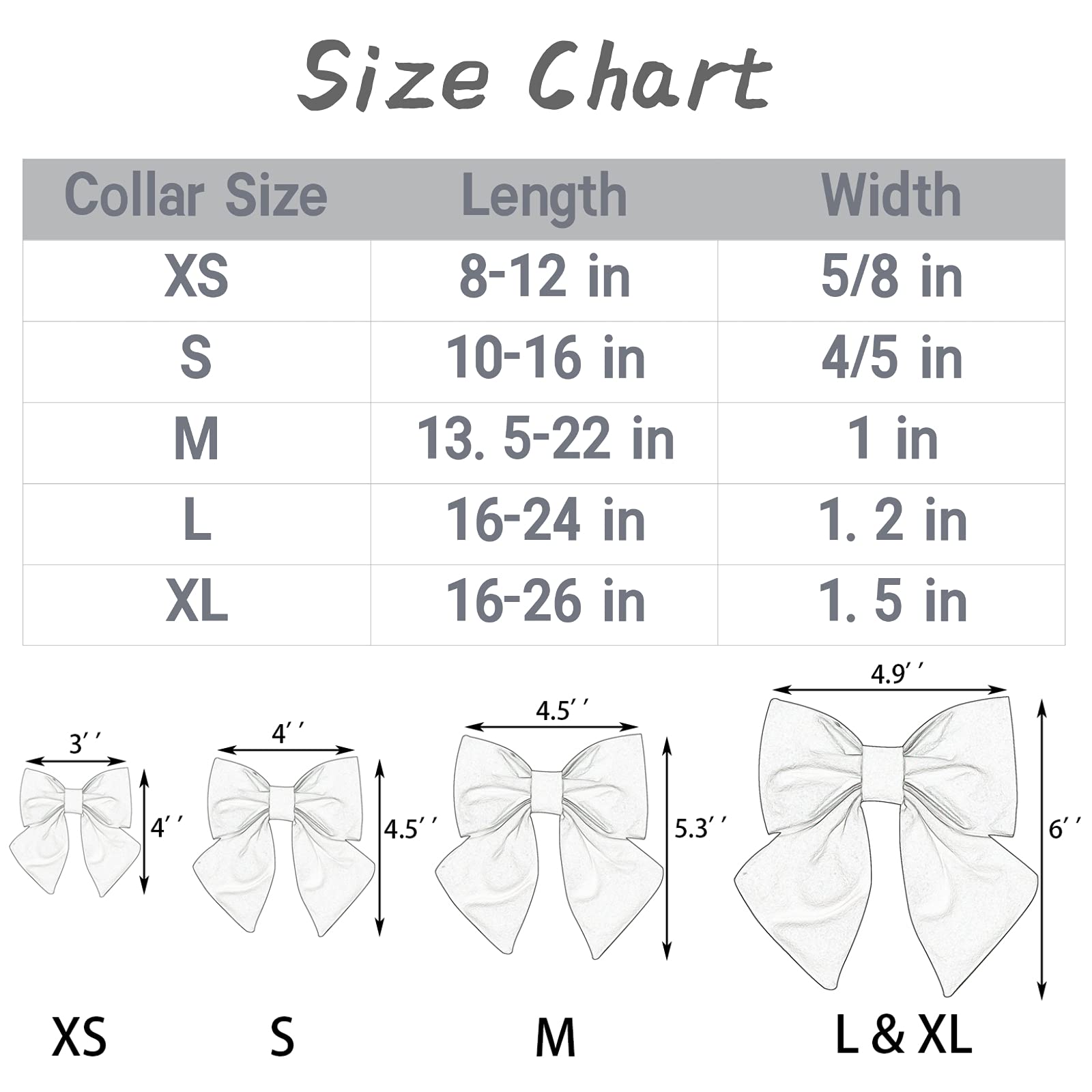 Lionet Paws Bowtie Dog Collar - Comfortable Silk Dog Collar With Detachable Bow Tie For Small Dogs, Neck 10-16 Inches