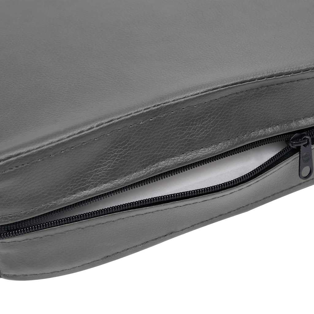 vidaXL Dog Sofa Gray 31.5x19.7x15.7 Faux Leather