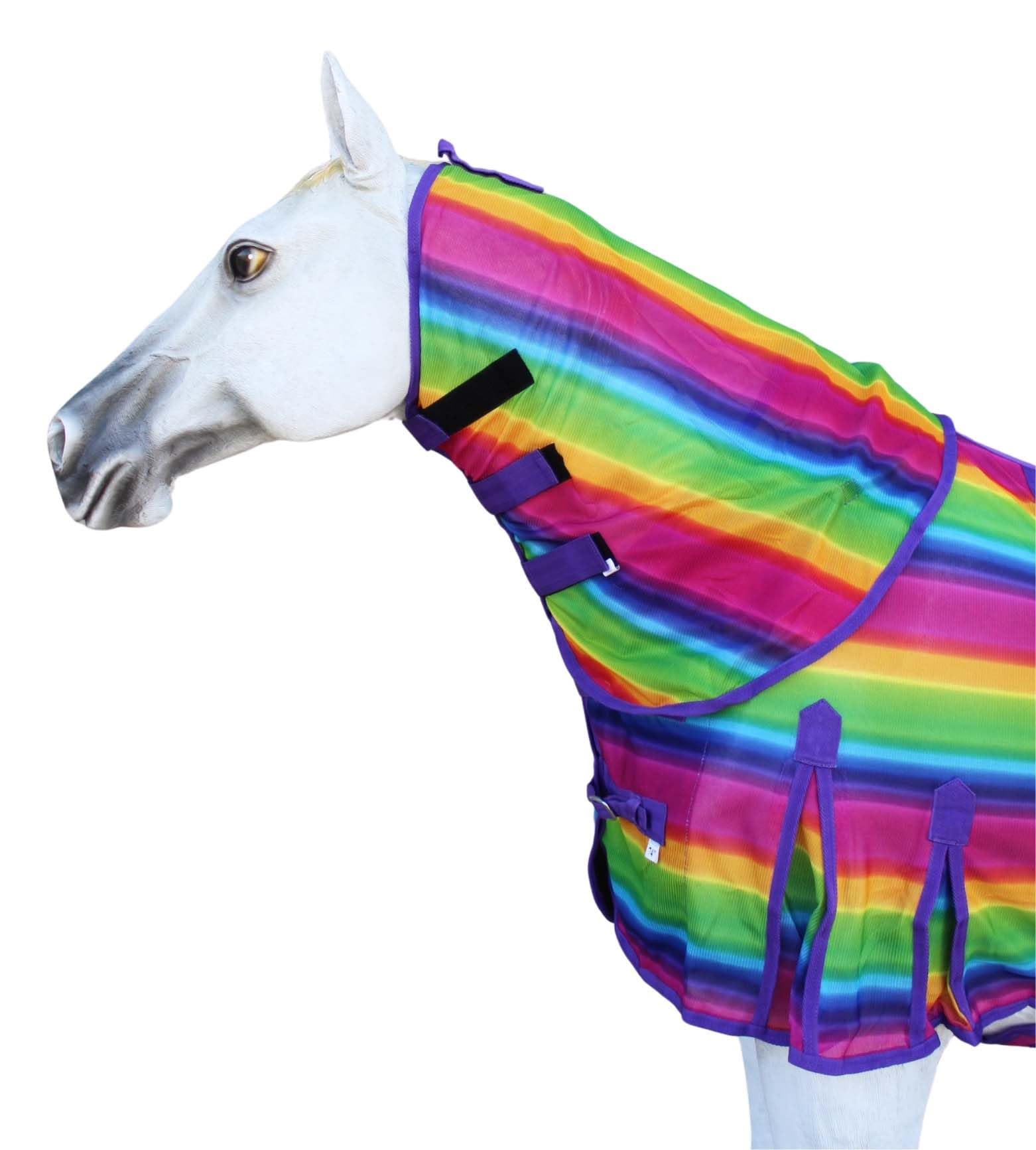 Challenger 74 Horse Mesh Summer Flysheet Spring Airflow Neck 73149