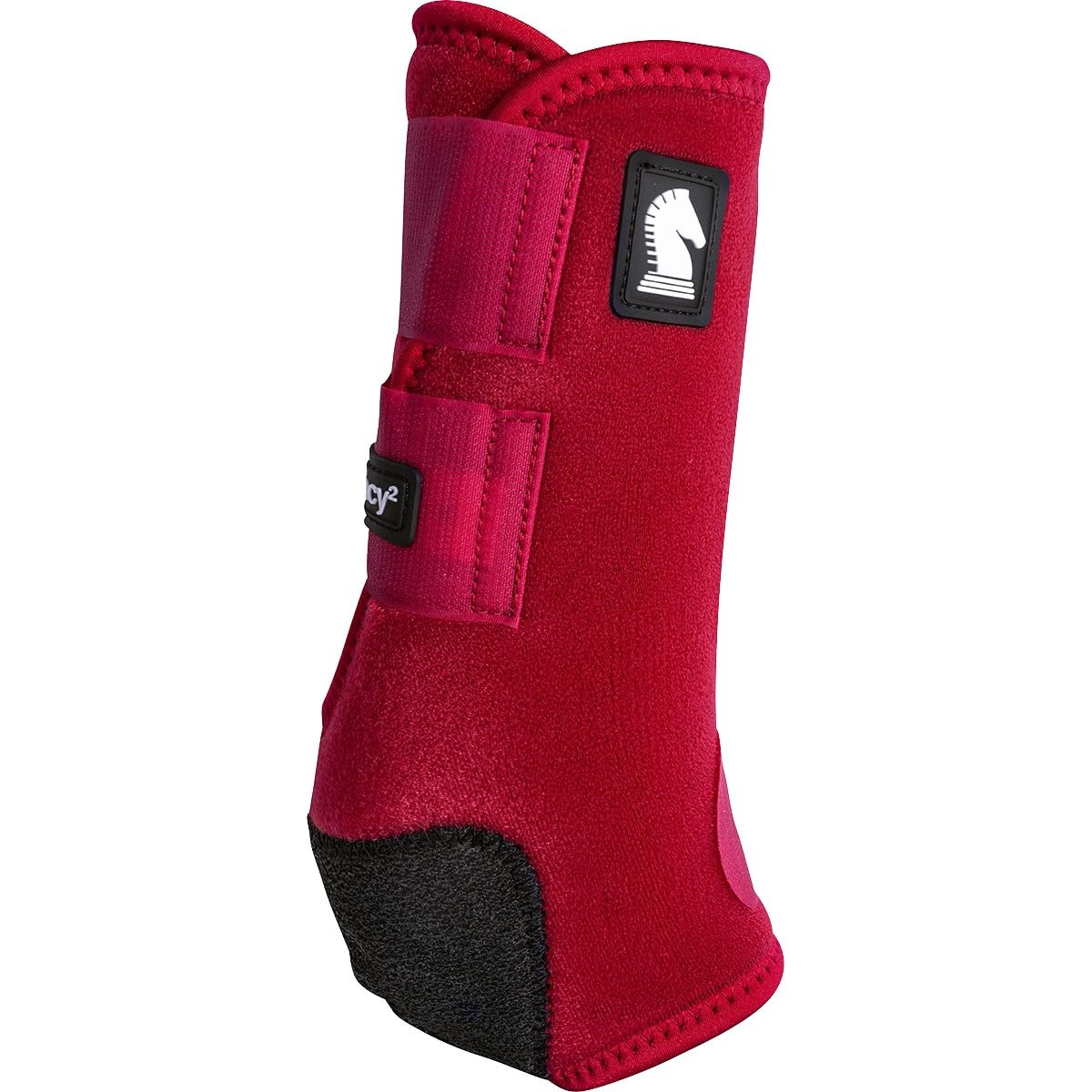 Classic Equine Legacy2 Support Boots, Front (Crimson, Medium)