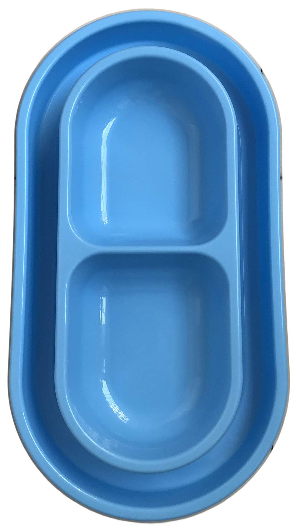 Ant Away Cat Dog Pet Food Bowl 32 Oz Food Water Bowls Dish for Small to Medium Size Dogs Cats by With You6688