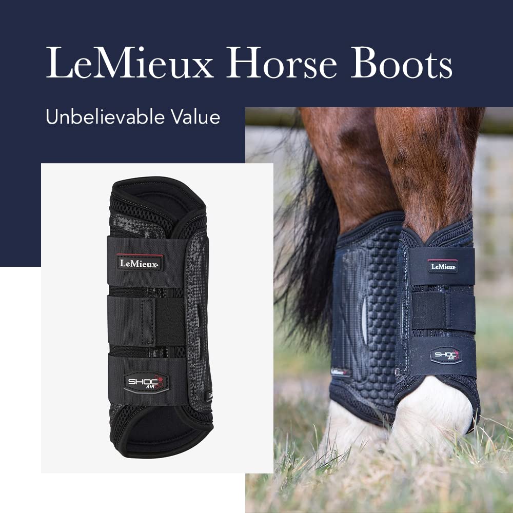 Lemieux Cross Country Carbon Air Xc Hind Horse Boots - Protective Gear And Training Equipment - Equine Boots, Wraps & Accessorie
