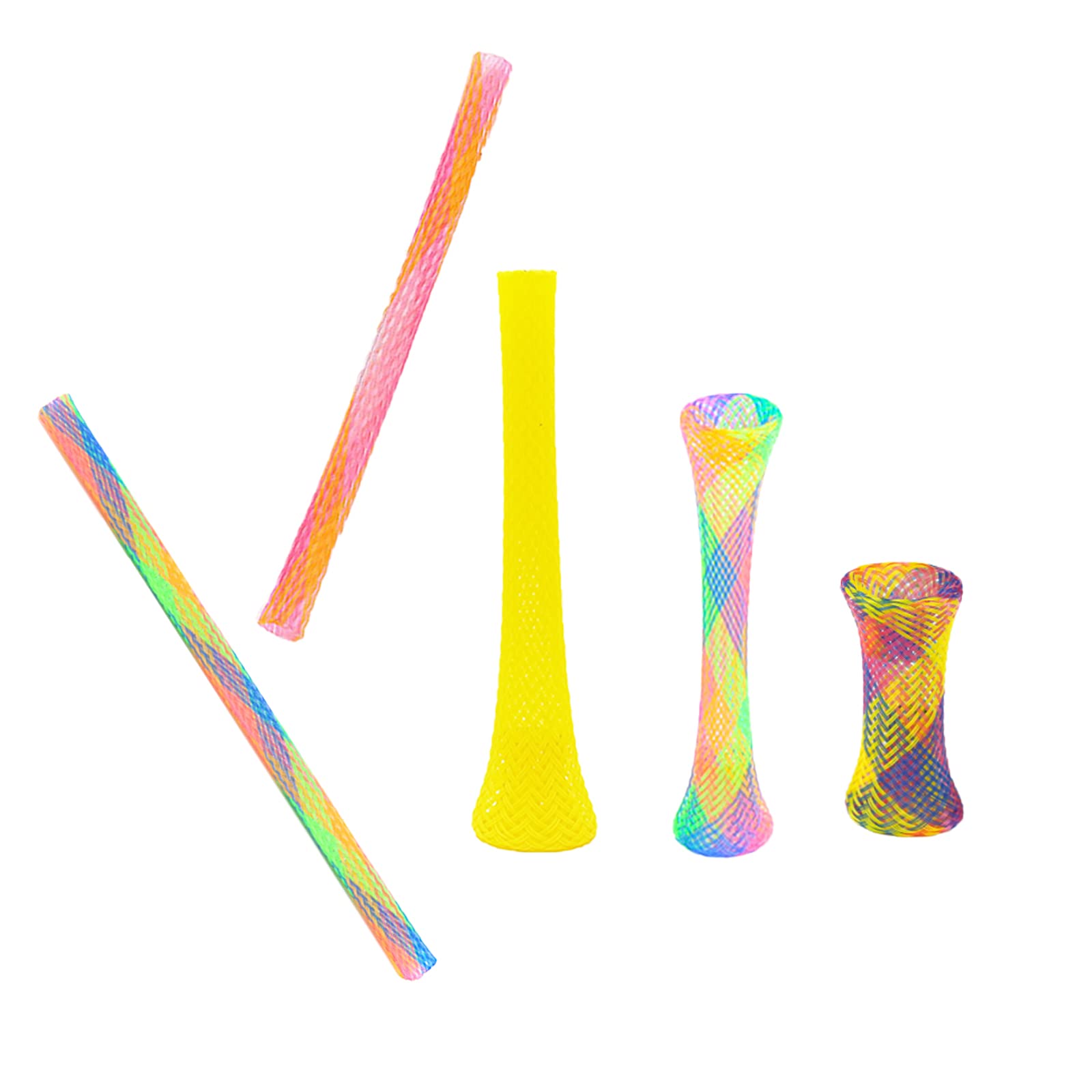 55 Pieces Cat Spring Toys Set, Colorful Cat Spring Toy And Cat Tube Toy Interactive Cat Toy For Indoor Cats, Playful Flexible Ca