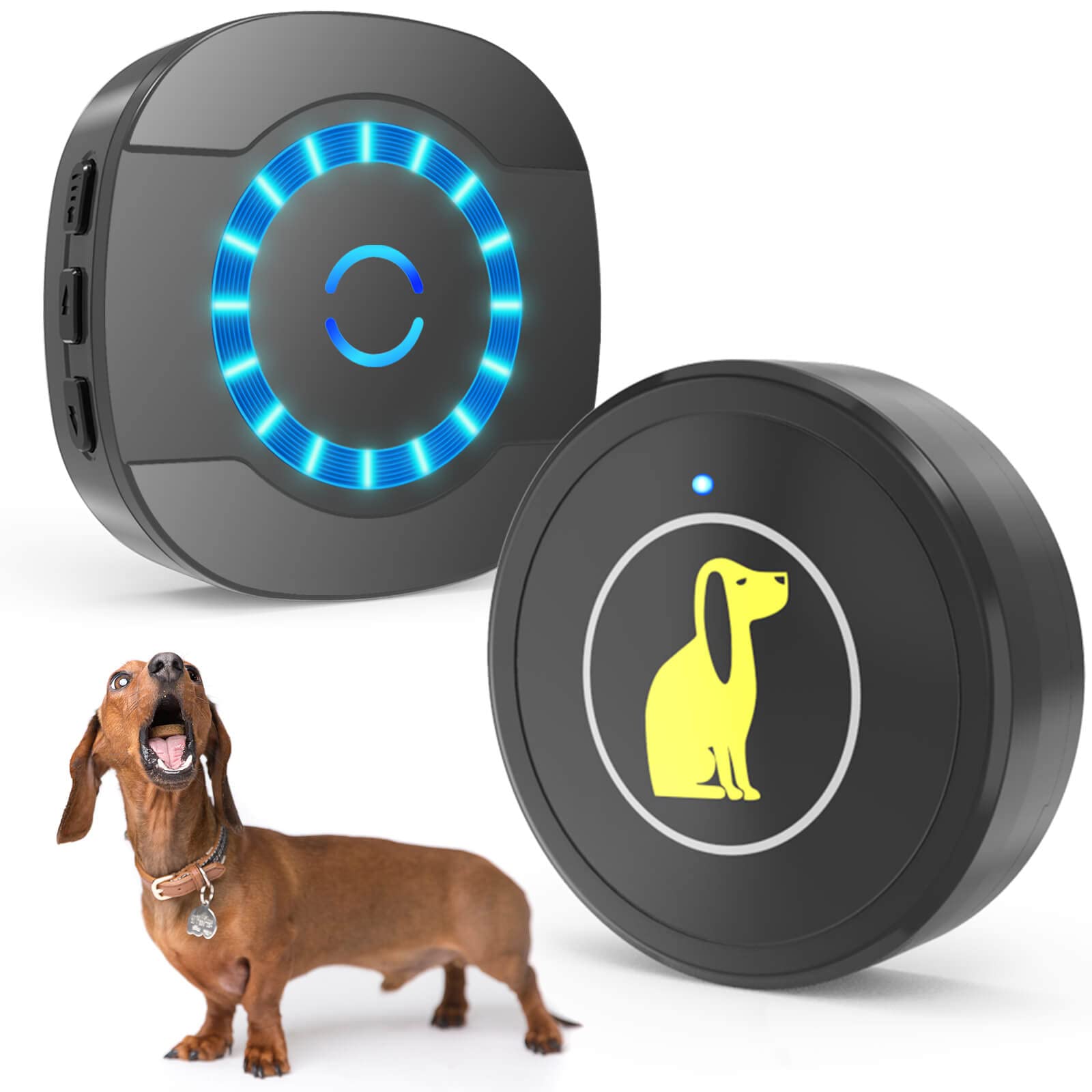 Lalolee Dog Door Bell, Dog Bell For Training Doggie Door Bell For Dog Puppy Training Sliding Door/Go Outside Doorbell And Waterp