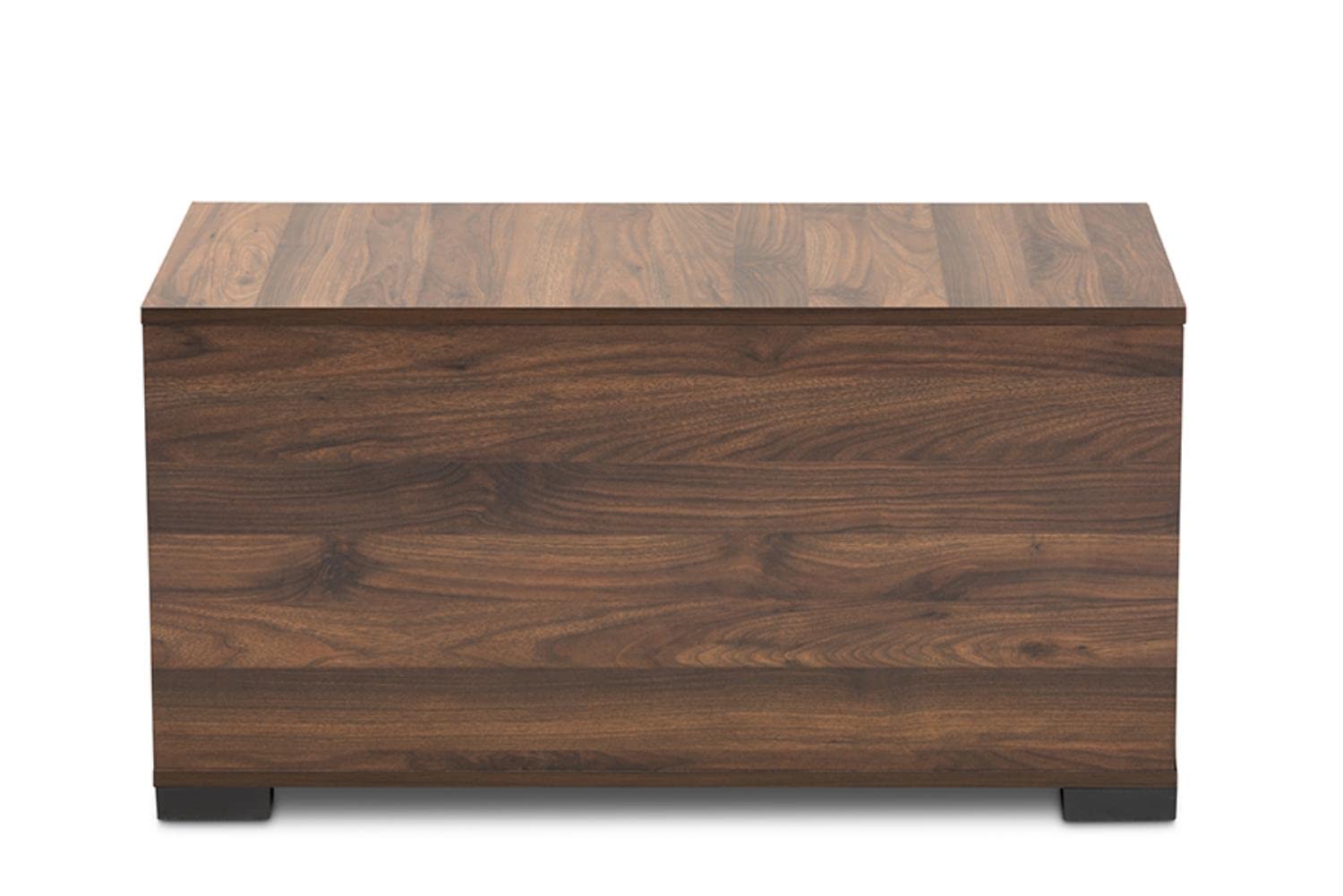 Baxton Studio Skylar Modern And Contemporary Walnut Brown Finished Cat Litter Box Cover House