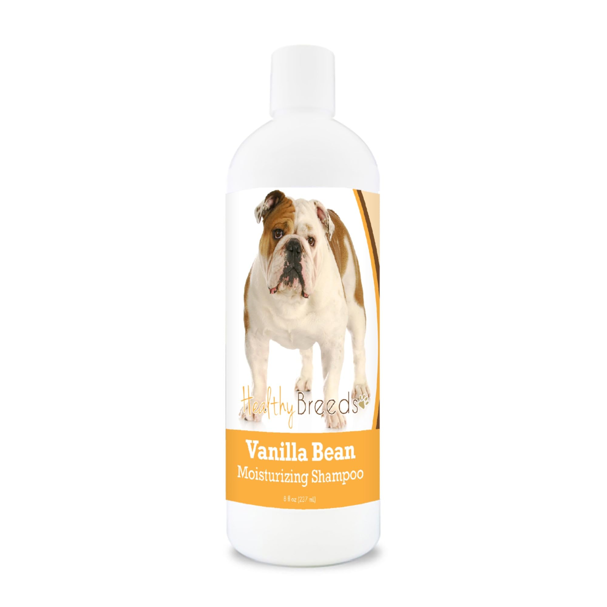 Healthy Breeds Bulldog Vanilla Bean Moisturizing Shampoo + Conditioner - With Vitamins A, D, E + Coconut Oil - 8 Oz