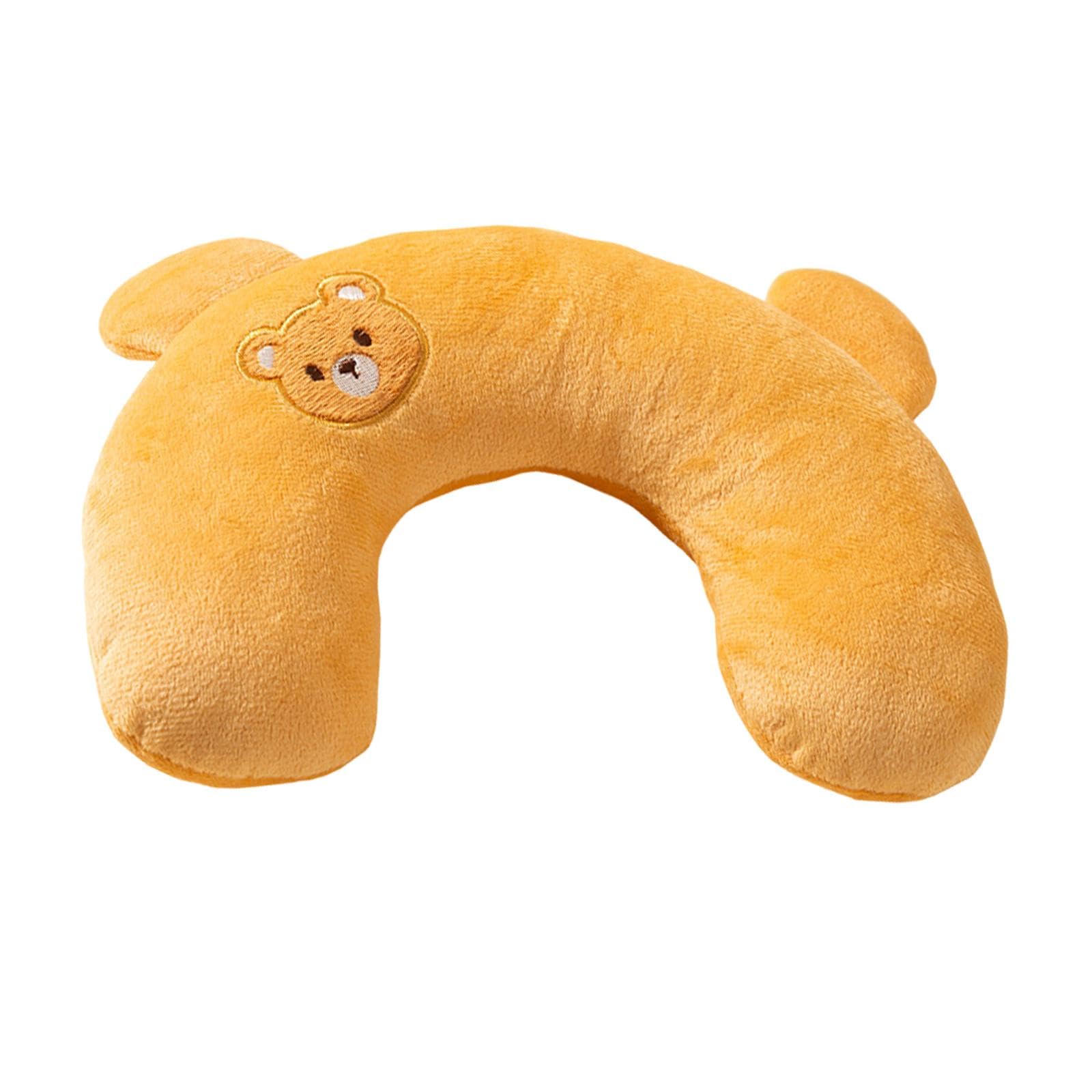 CALANDIS Pet Cat Pillow Washable Interactive Toy Cute Animal Pillow for Dog Cat Puppy Brown Bear | Beds | Dog Supplies