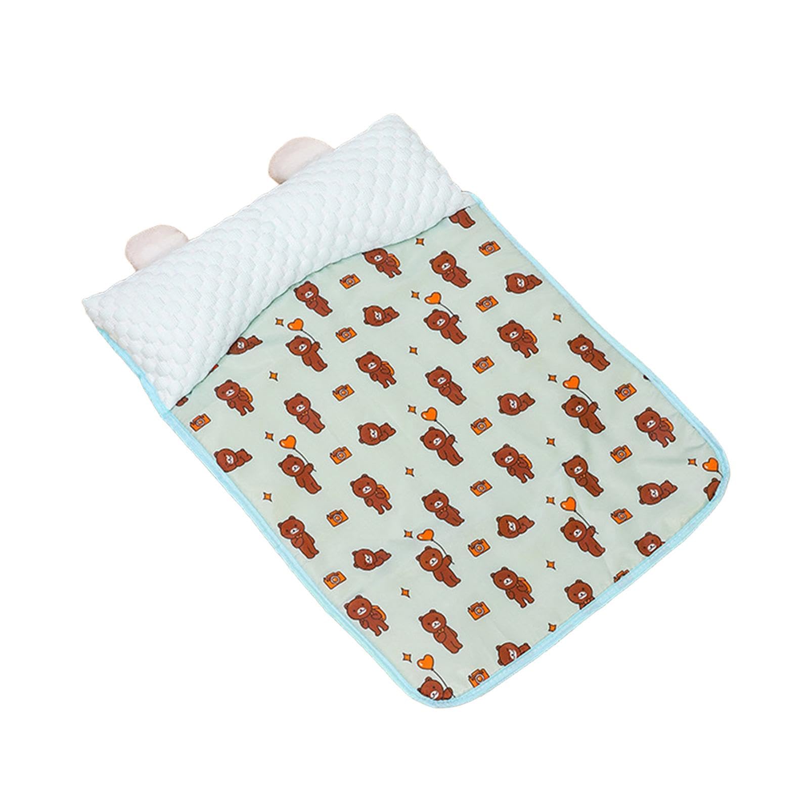 MERISHOPP Dog Cooling Mat Pet Cat Cooling Cushion for Floor Outdoor Cats Kittens Puppy Blue Dogs | Cats | Puppy | pet | Rabbit |