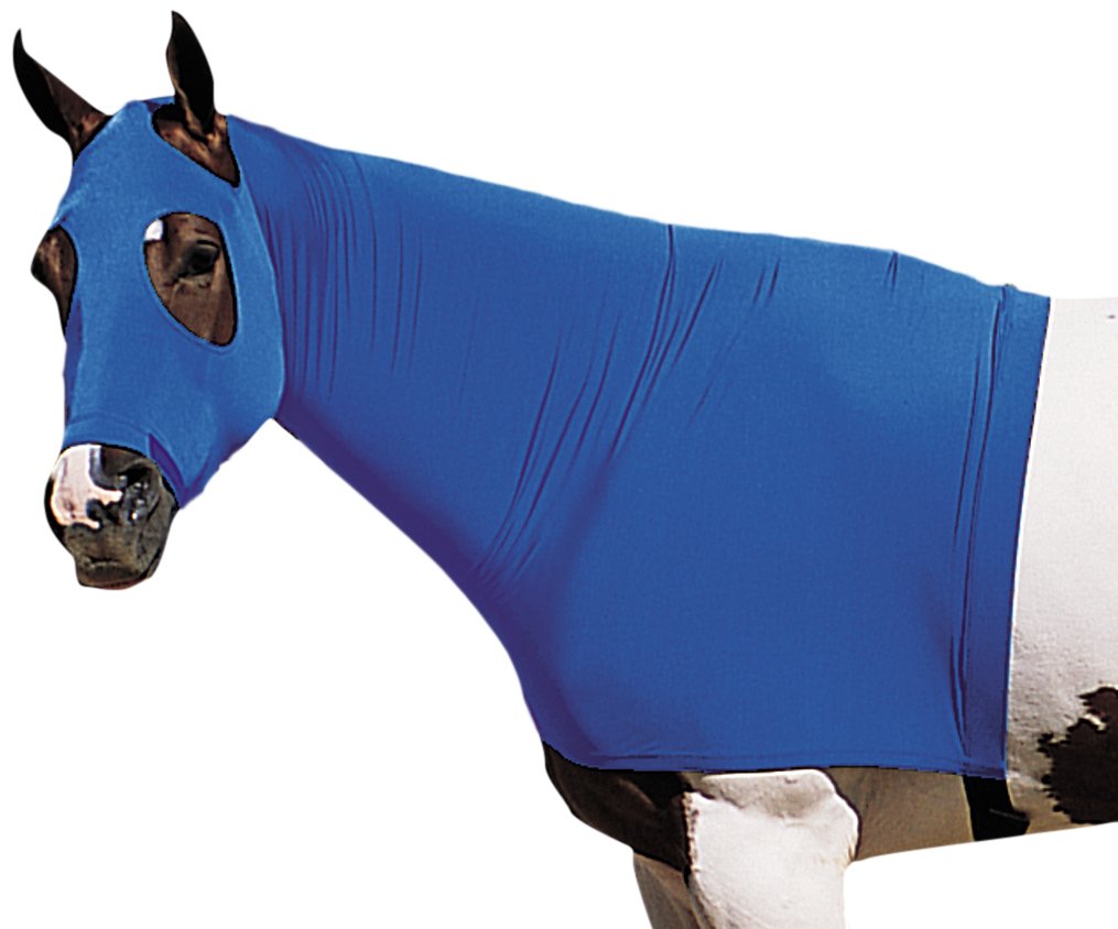 Weaver Leather Equiskinz Hood Blue, Large