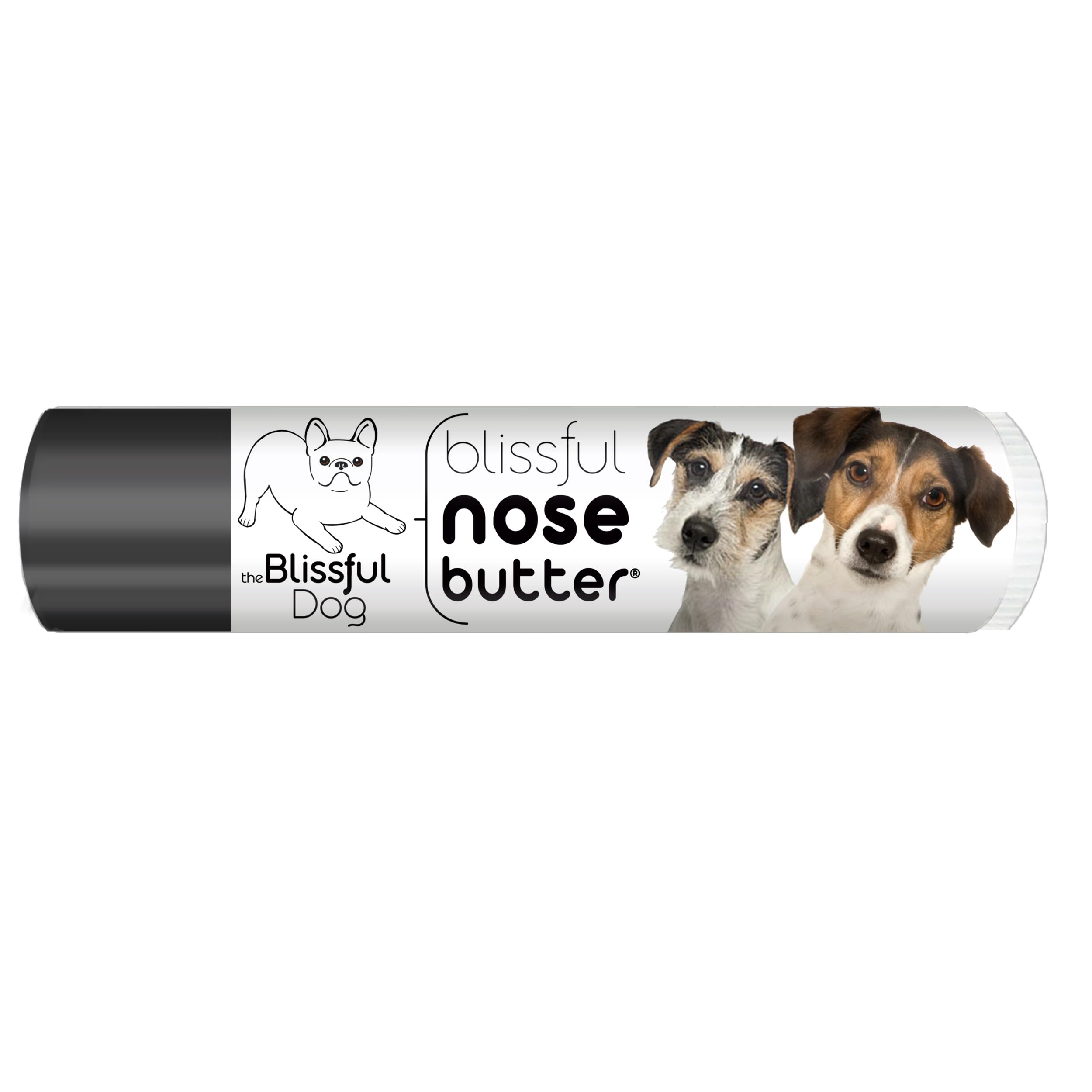 The Blissful Dog Jack Russell Terrier Unscented Nose Butter - Dog Nose Butter, 0.15 Ounce