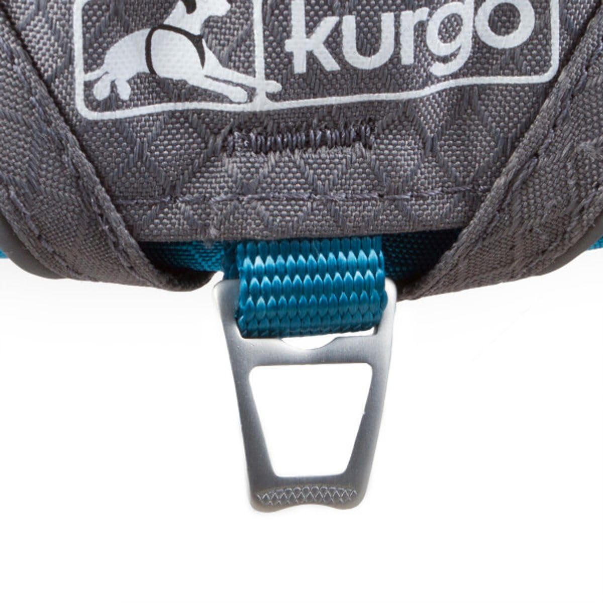 Kurgo Journey Air Dog Harness, Vest Harnesses For Dogs, Pet Hiking Harness For Running & Walking, Reflective, Padded, Includes Control Handle, No Pull Front Clip (Blue, X-Large)