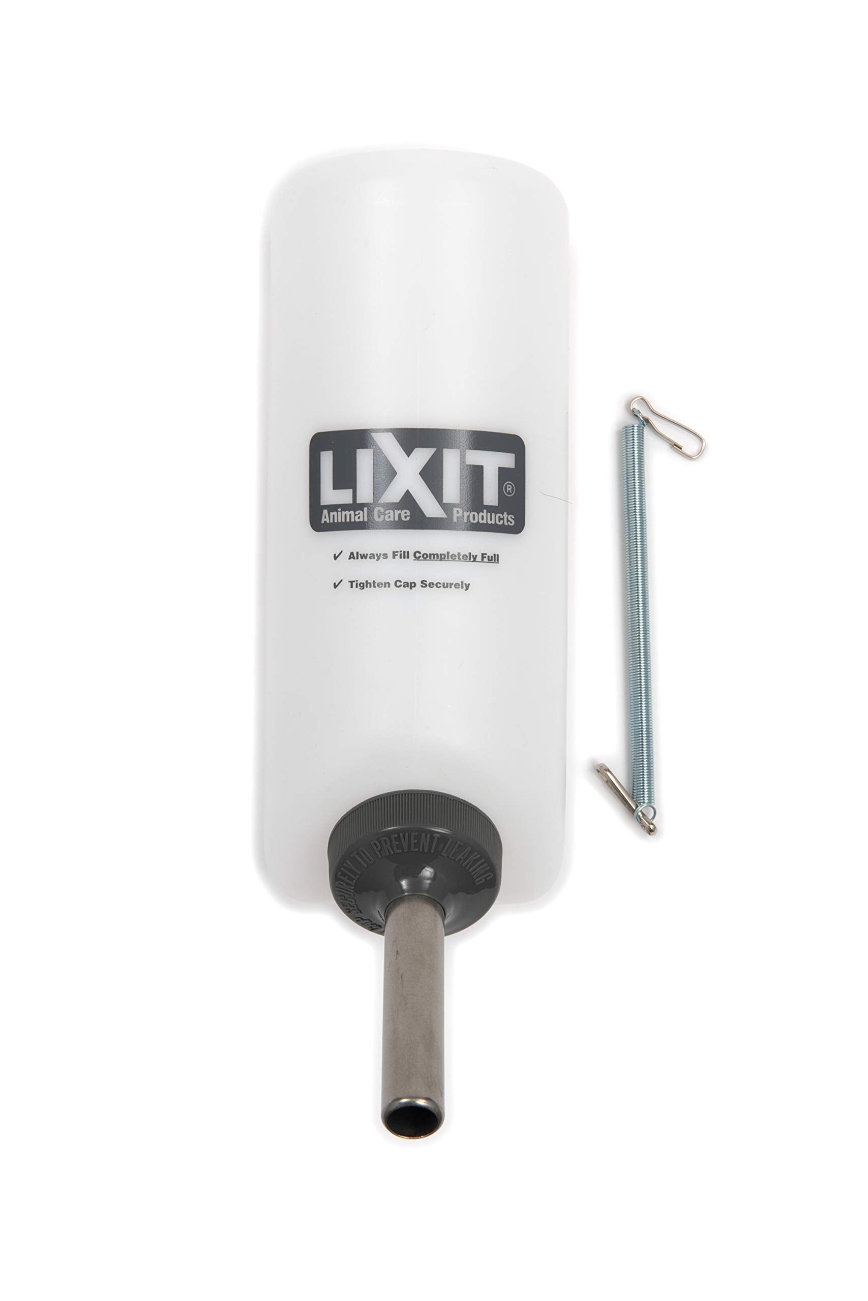 Lixit Wide Mouth Water Bottles For Large And Small Dogs (32Oz Large Dog, White)