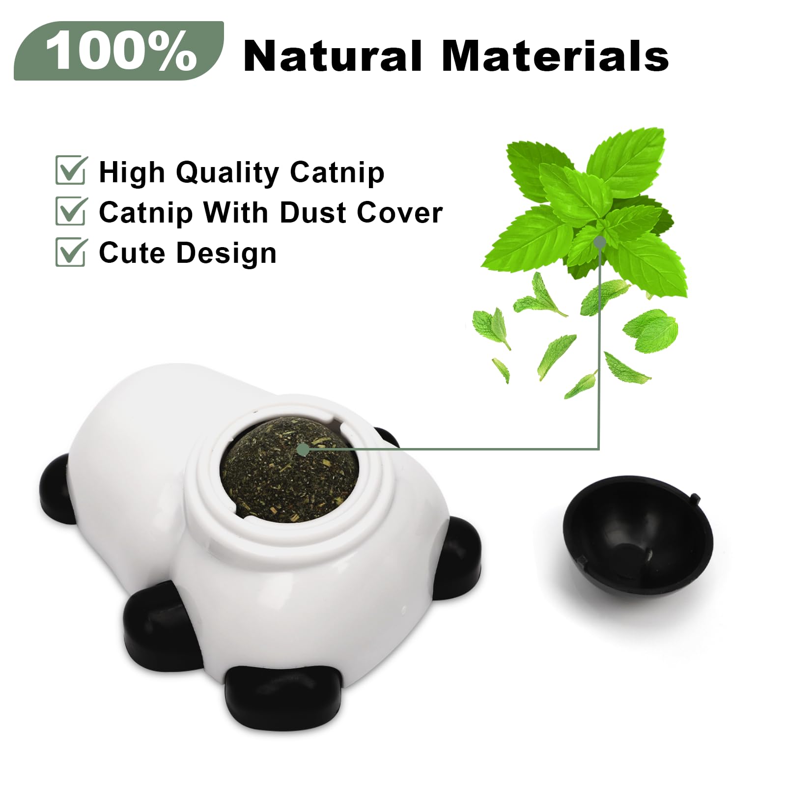 Blugun 6Pack Cat Nip Ball Wall Catnip Balls That Stick On Wall Catnip Balls For Kitten Catnip Toys For Indoor Cats With 1 Cat Co