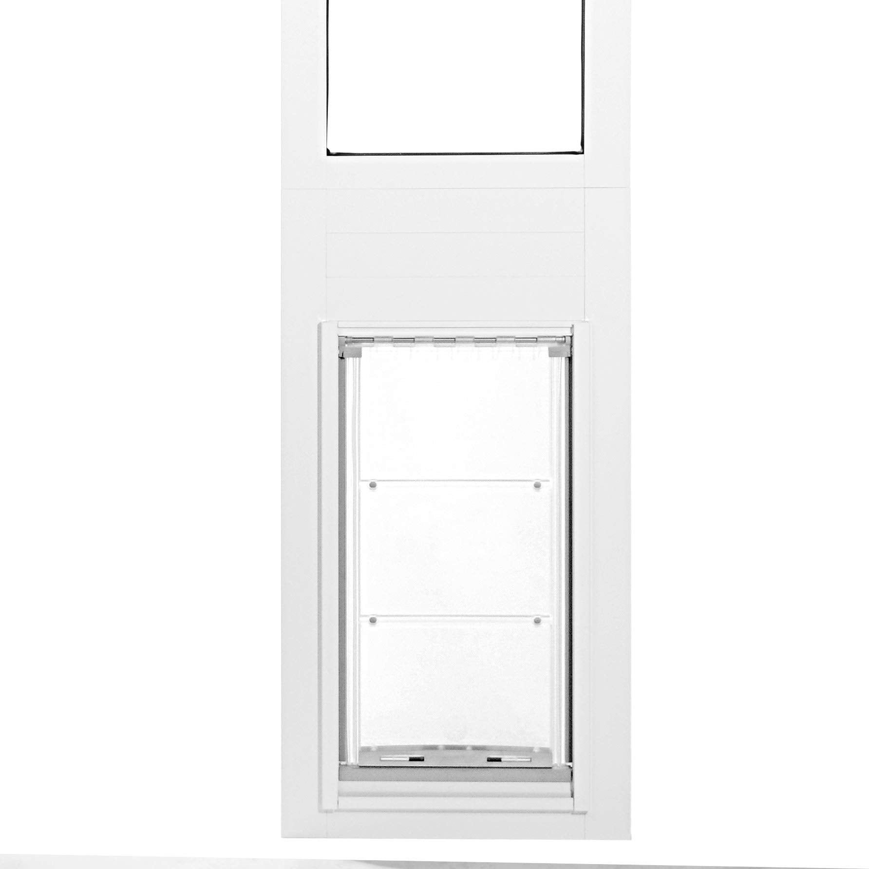 Endura Flap Thermo Panel Pet Door For Sliding Glass Doors | Heavy-Duty Aluminum Frame With Secure Locking Cover | Energy Efficie