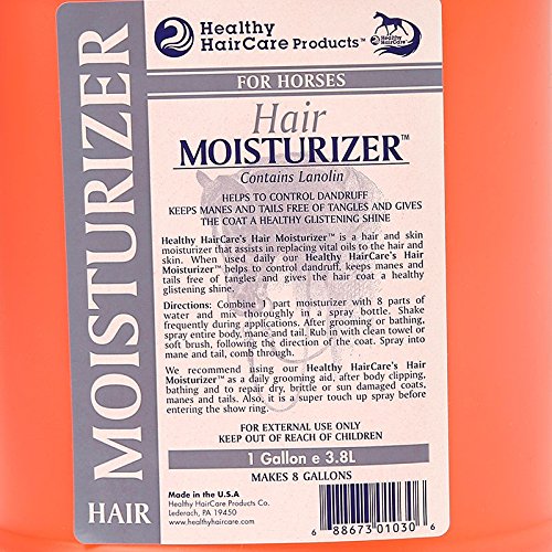 Hair Moisturizer for Horses - 1 Gallon