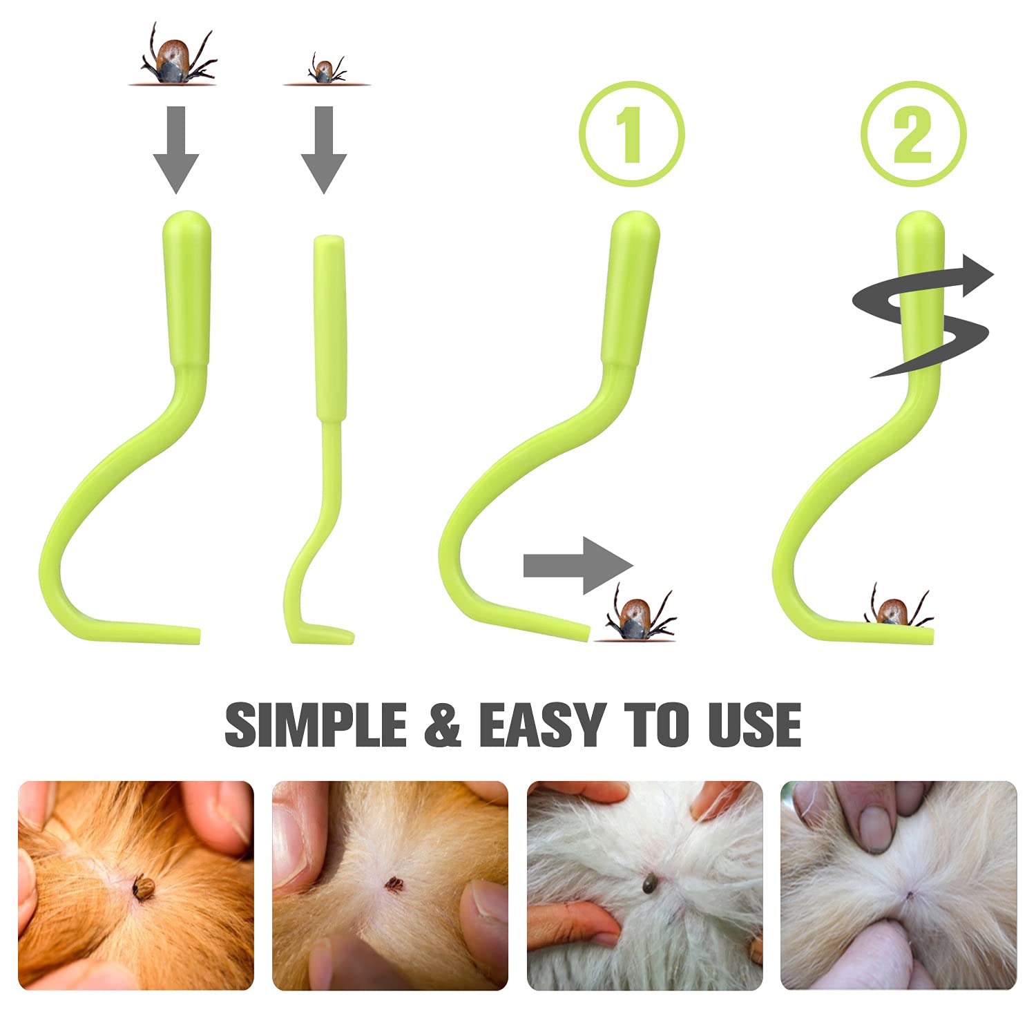 Cat Comb Dog Comb Fine Tooth Comb Pet Comb Grooming Set For Grooming And Removing Dandruff Flakes Remove Float Hair Tear Marks (